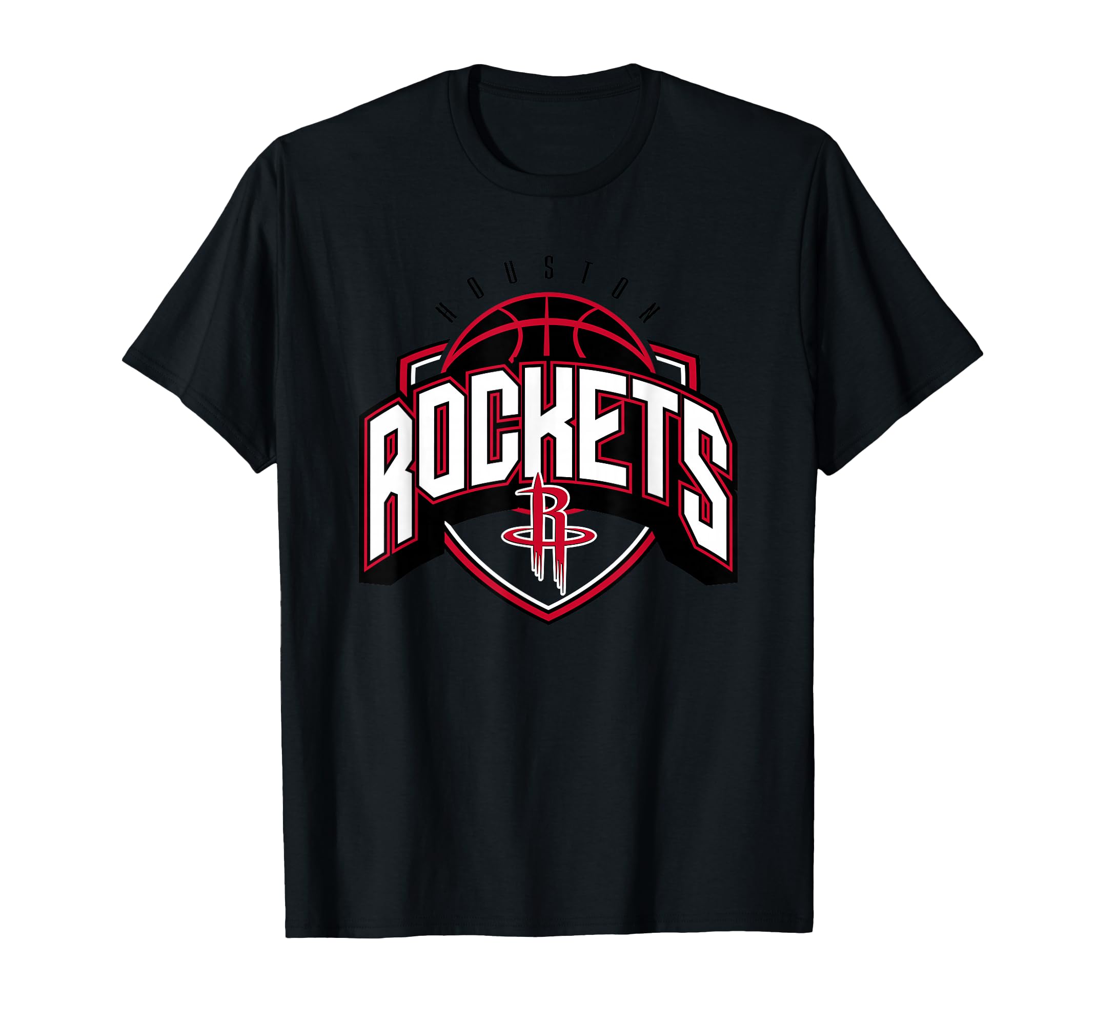 Houston Rockets NBA Official Hang Time T-Shirt - Men's Black Small