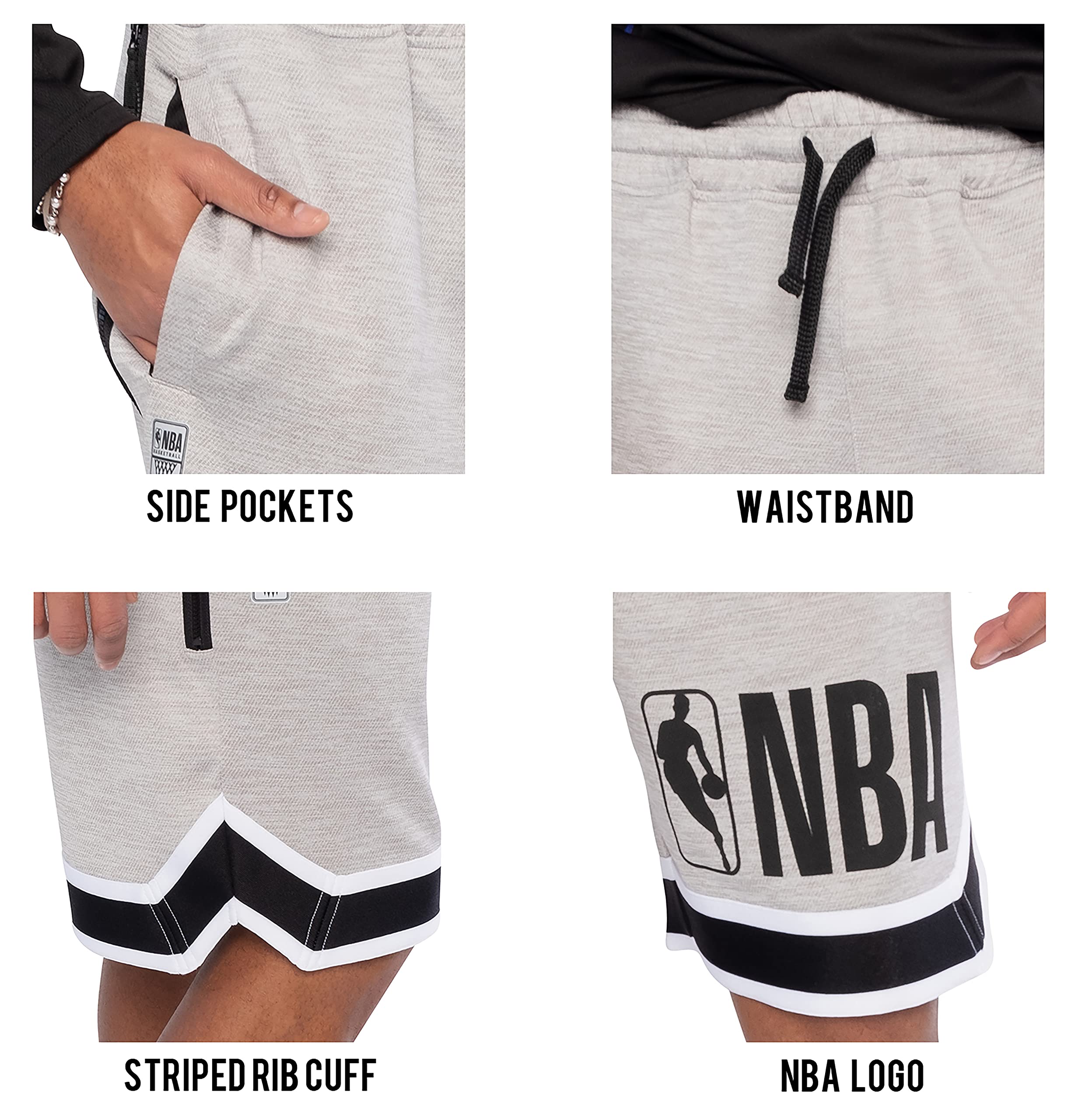 NBA Men’s Active Knit Basketball Training Shorts - Image 5
