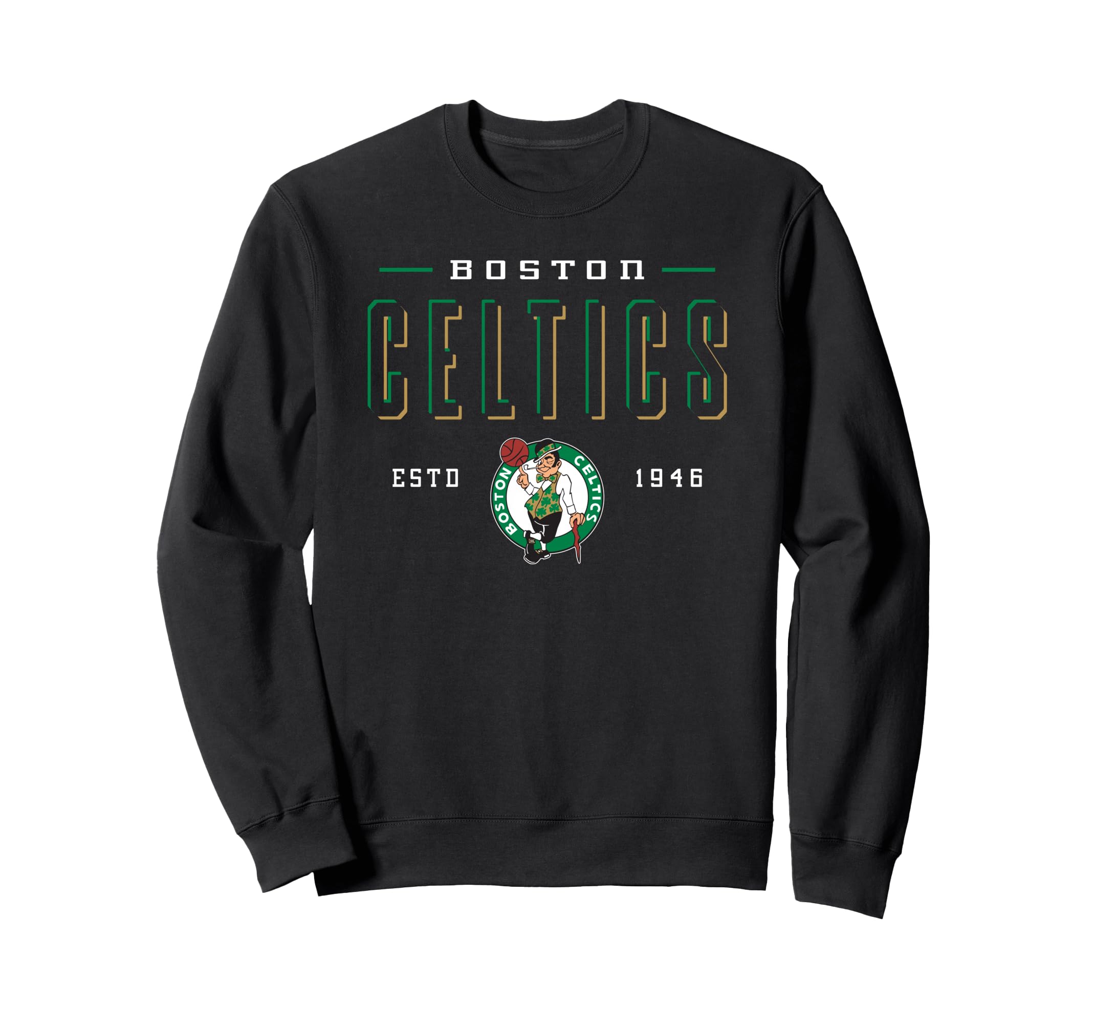 NBA Official Boston Celtics Negative Space Sweatshirt