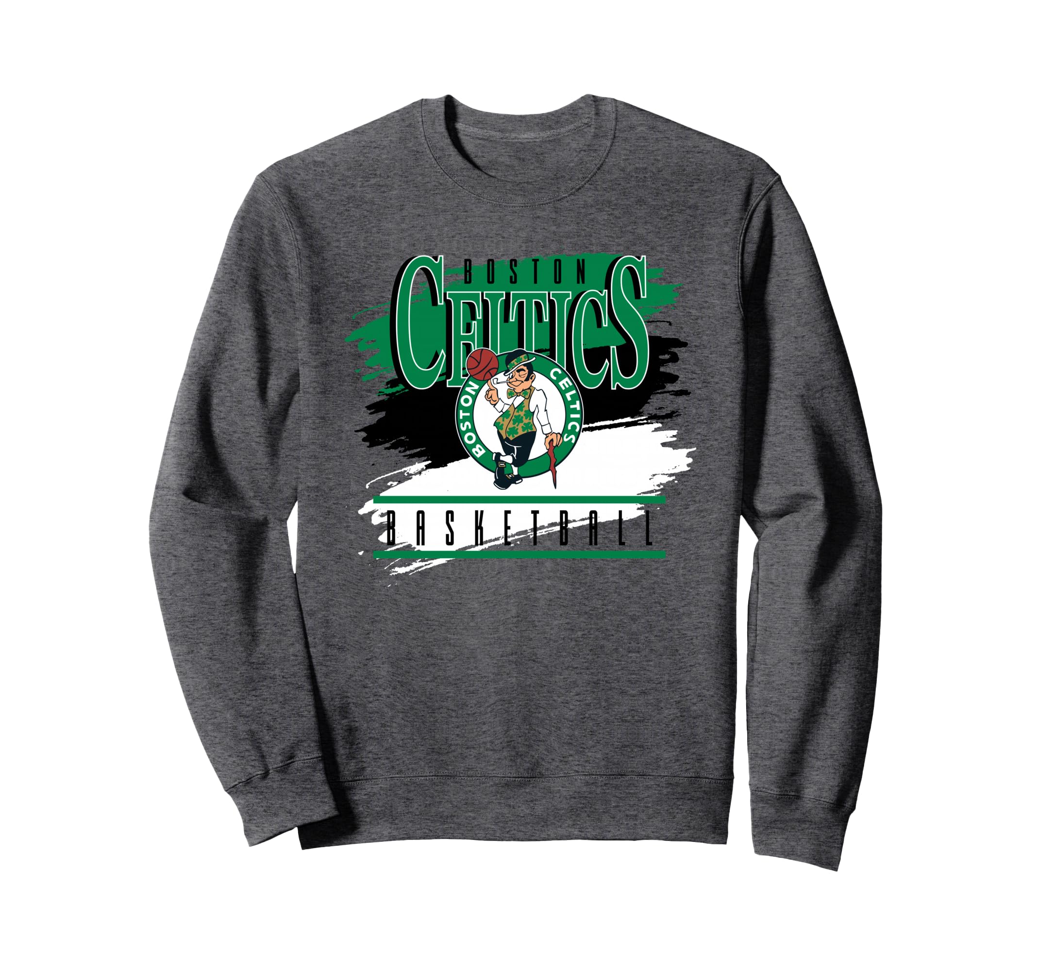 NBA Official Boston Celtics Spilled Paint Sweatshirt
