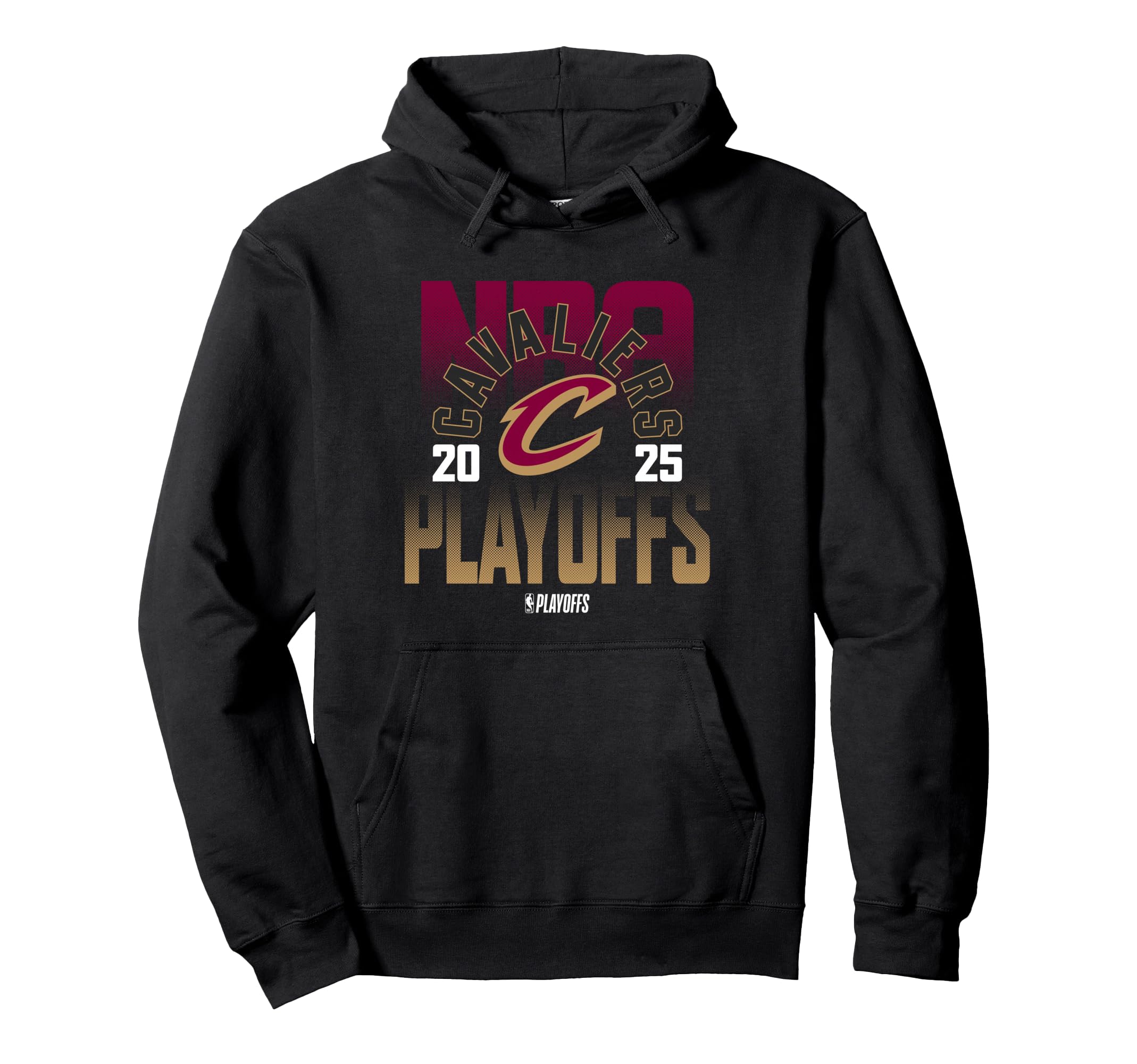 NBA Official Cleveland Cavaliers Playoffs 2025 Pullover Hoodie