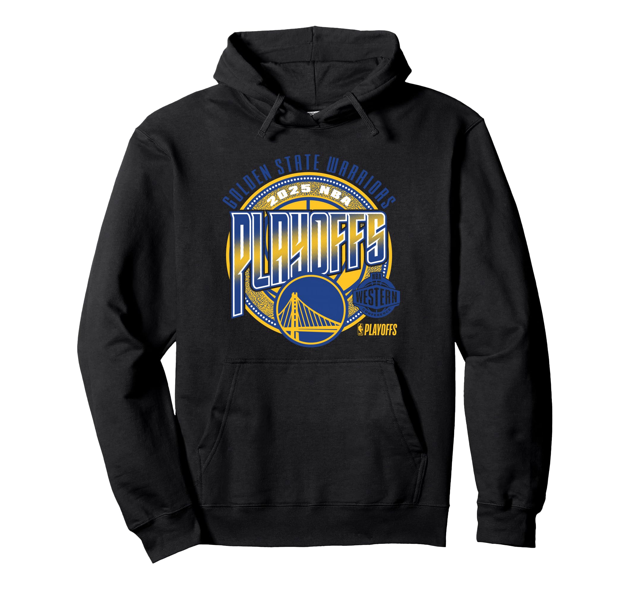 NBA Official Golden State Warriors Playoffs 2025 Game Day Pullover Hoodie