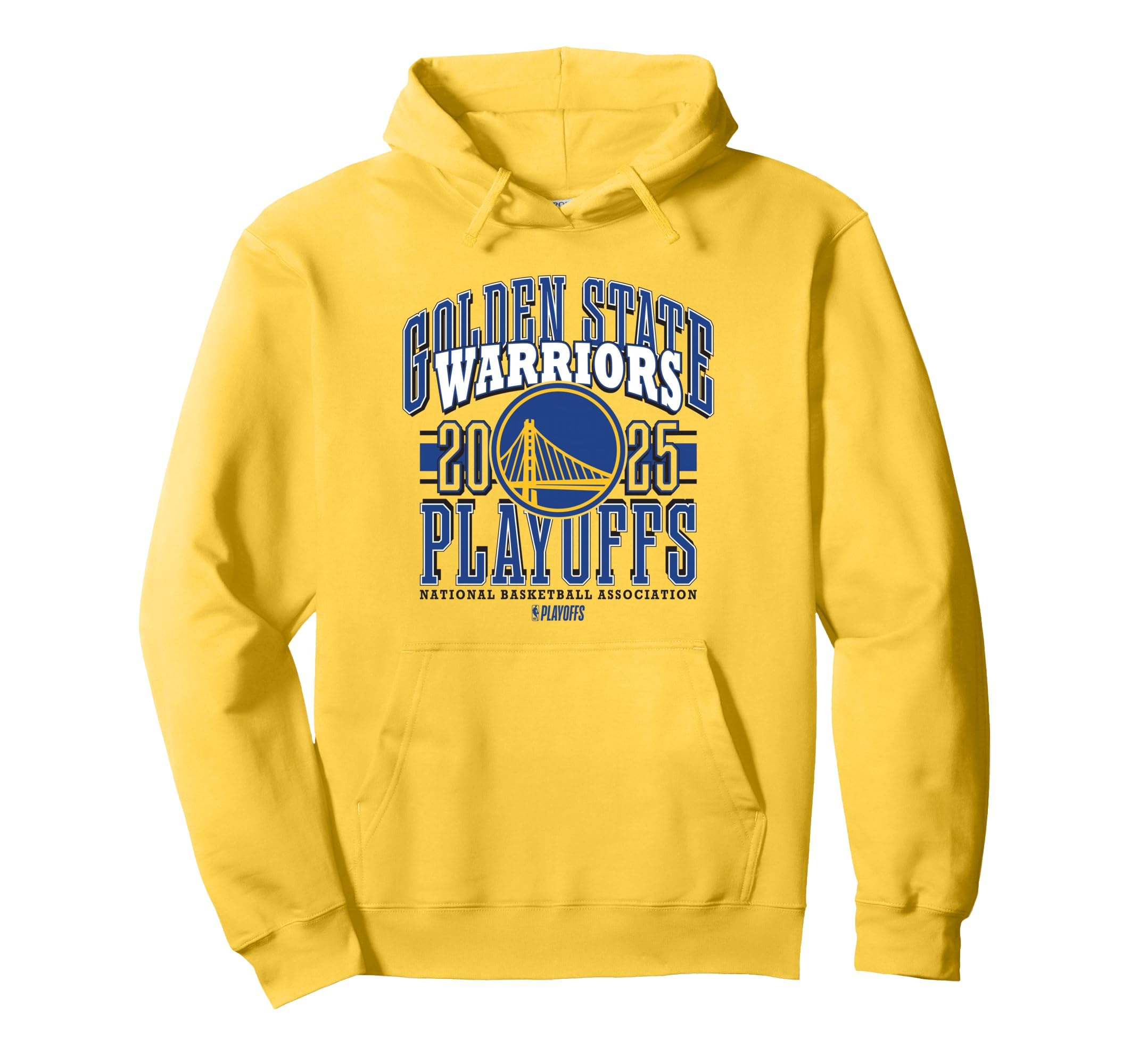 NBA Official Golden State Warriors Playoffs 2025 Showtime Pullover Hoodie