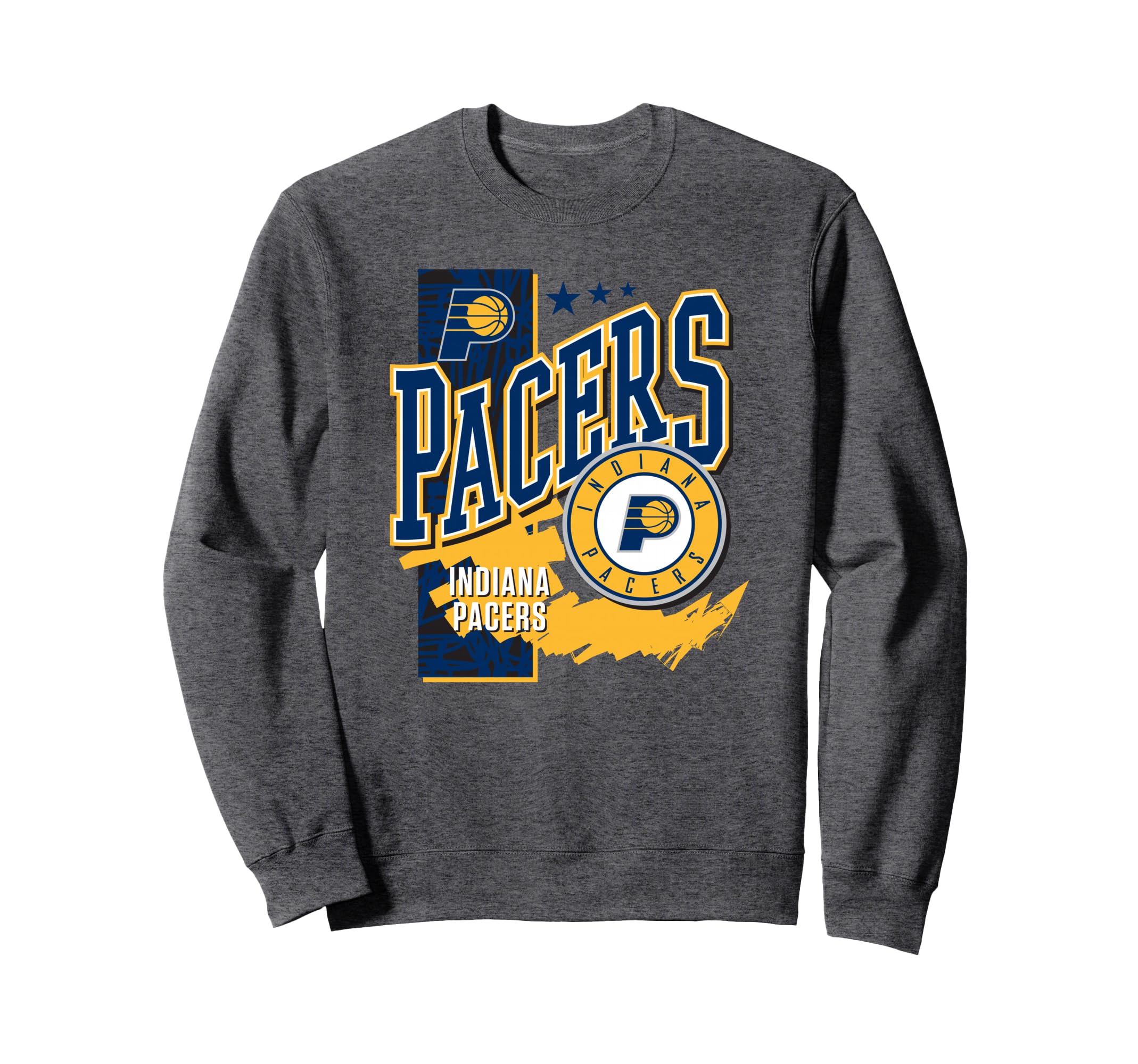 NBA Official Indiana Pacers Barred Player Sweatshirt