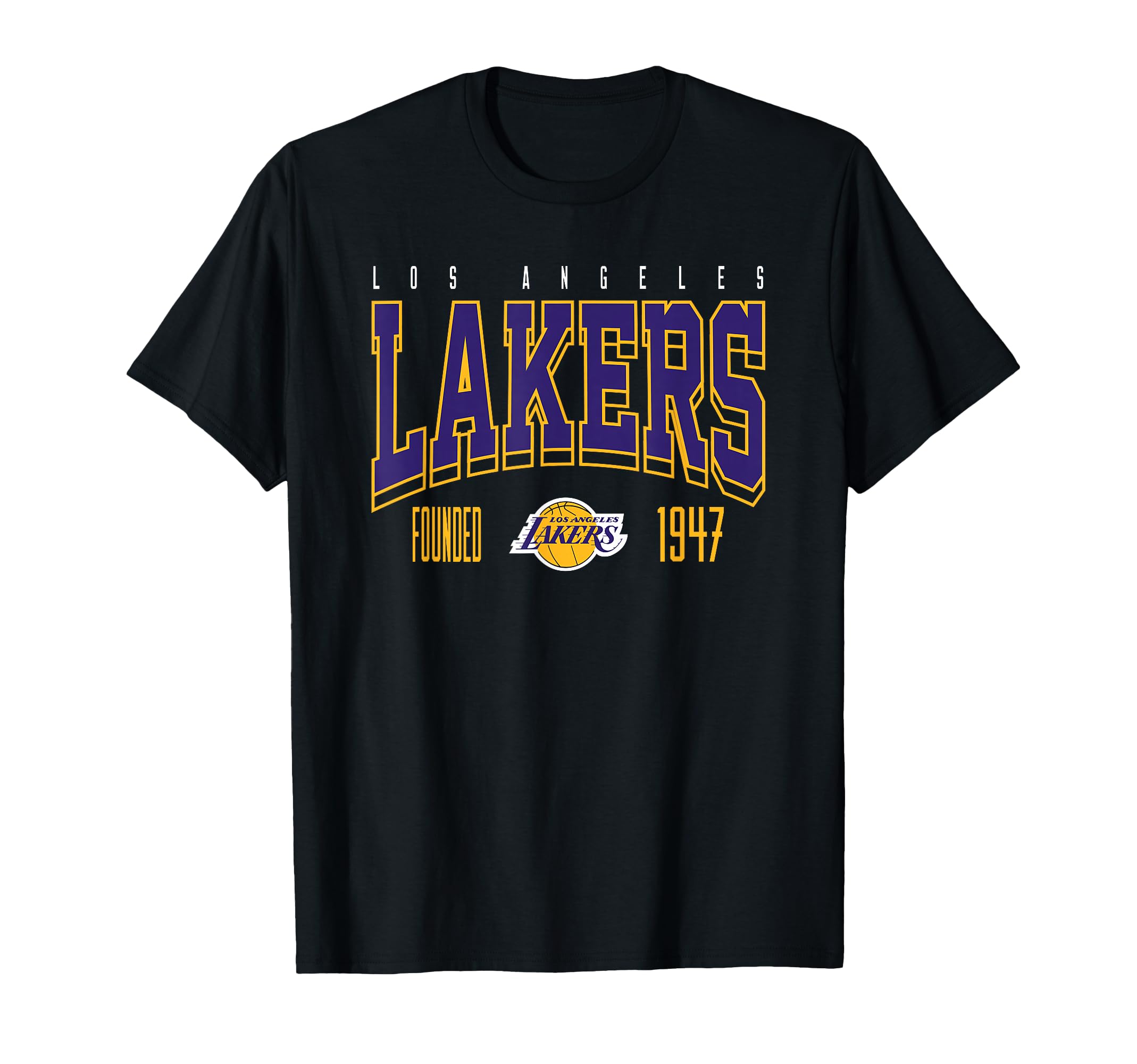 NBA Official Los Angeles Lakers Battle Tested T-Shirt