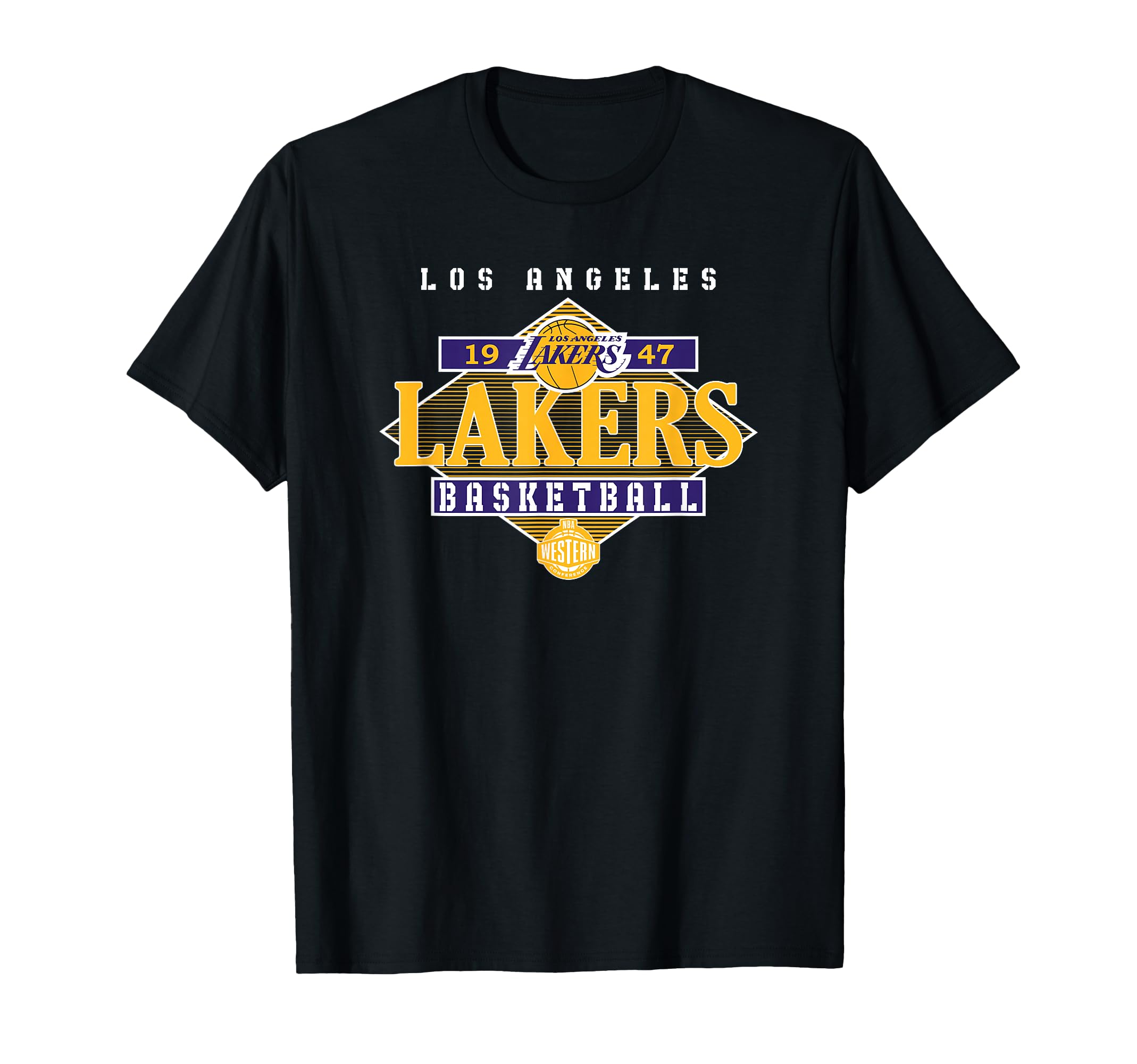 NBA Official Los Angeles Lakers Diamond Look T-Shirt