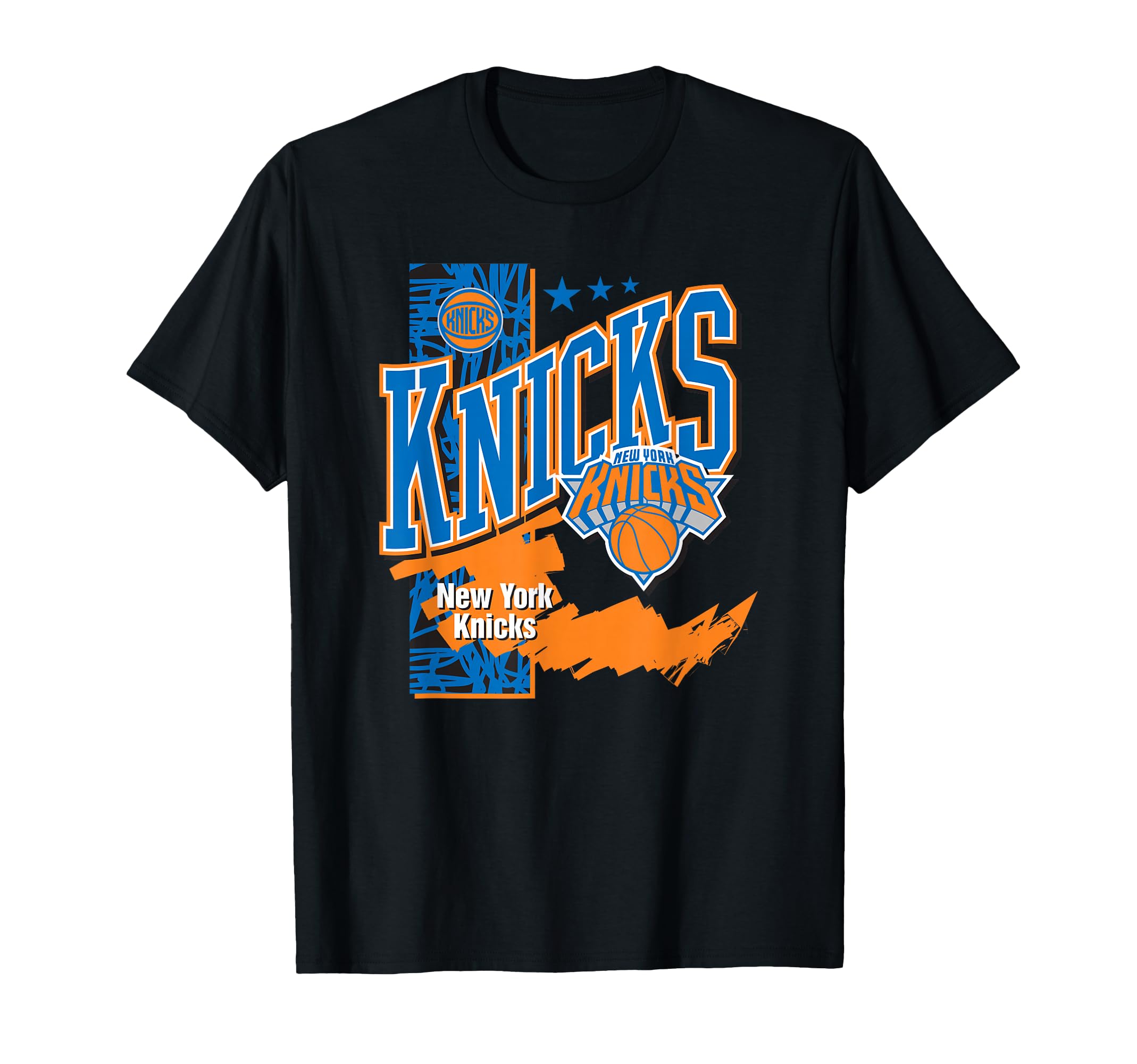 NBA Official New York Knicks Barred Player T-Shirt