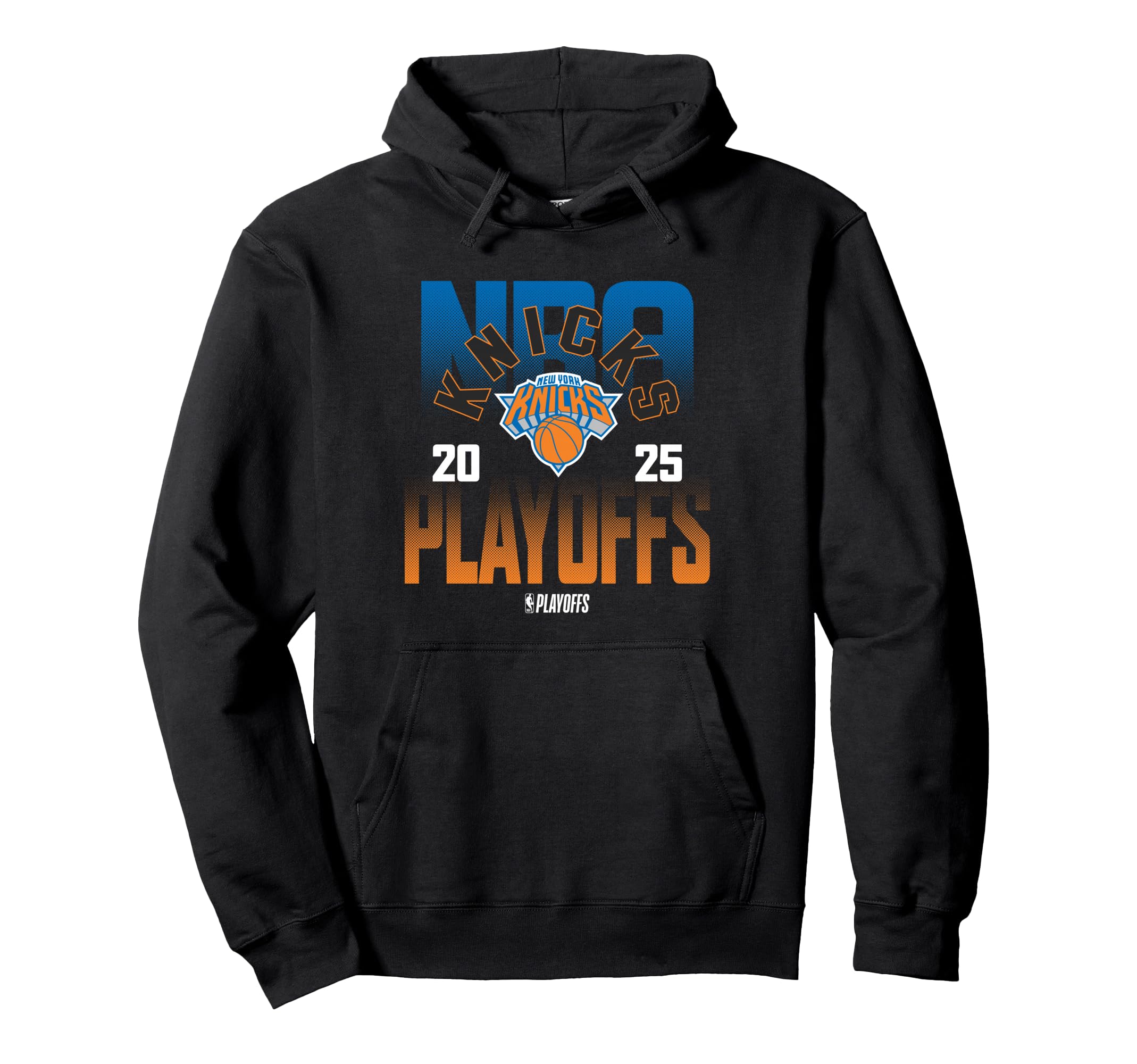 NBA Official New York Knicks Playoffs 2025 Pullover Hoodie