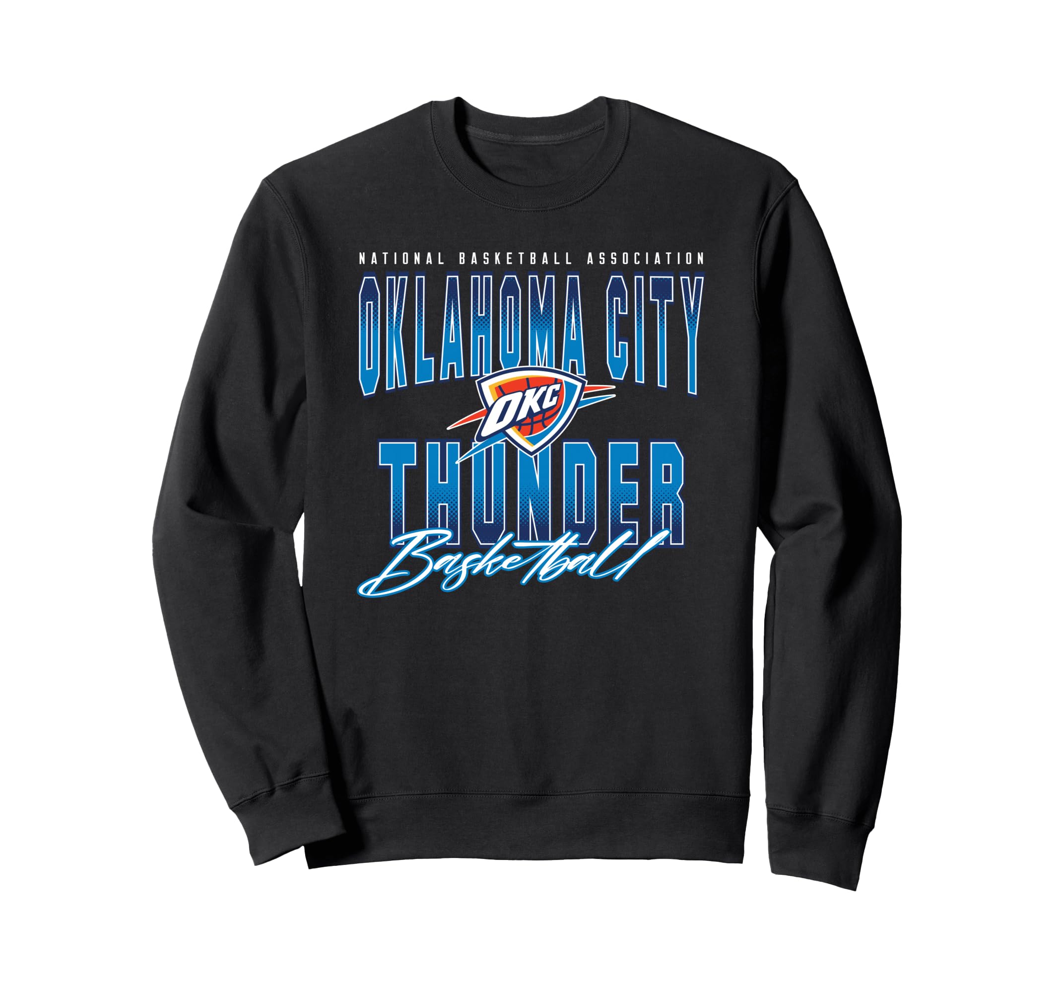 NBA Official Oklahoma City Thunder Fade Out Sweatshirt