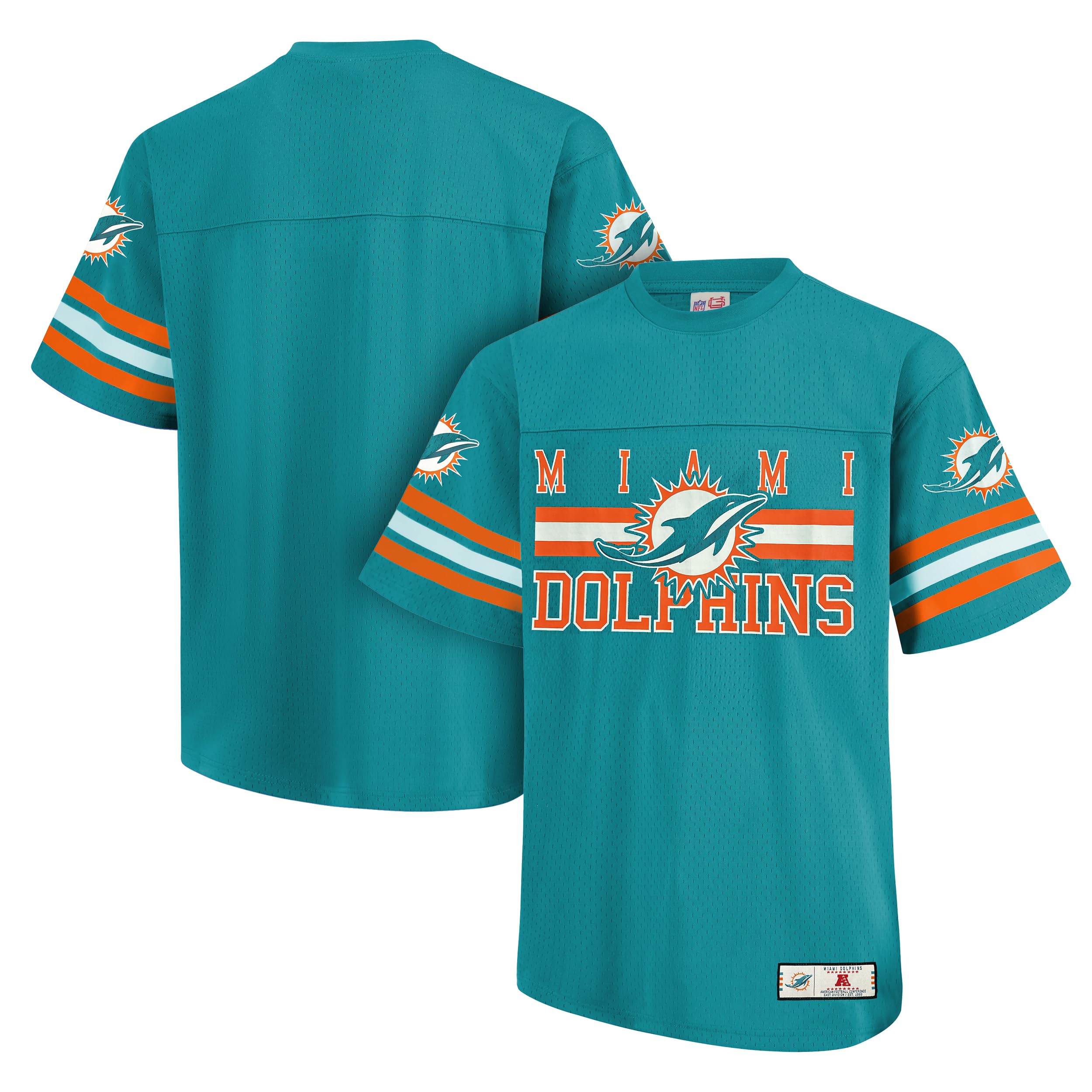 Ultra Game Adults NFL Official Soft Mesh Vintage Beast Mode Jersey T-Shirt