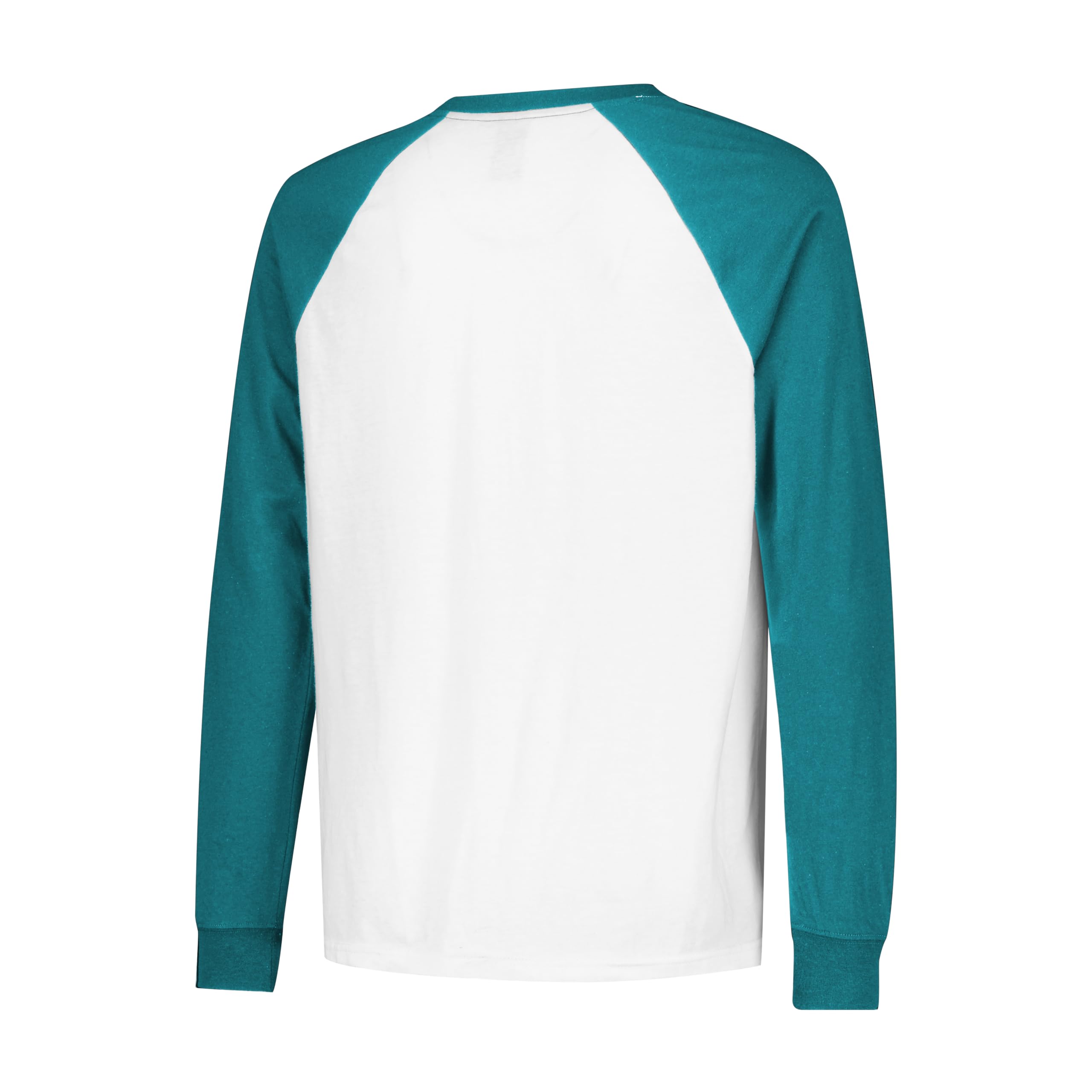 Ultra Game Adults NFL Official Super Soft Raglan Baseball Long Sleeve T-Shirt - Image 3