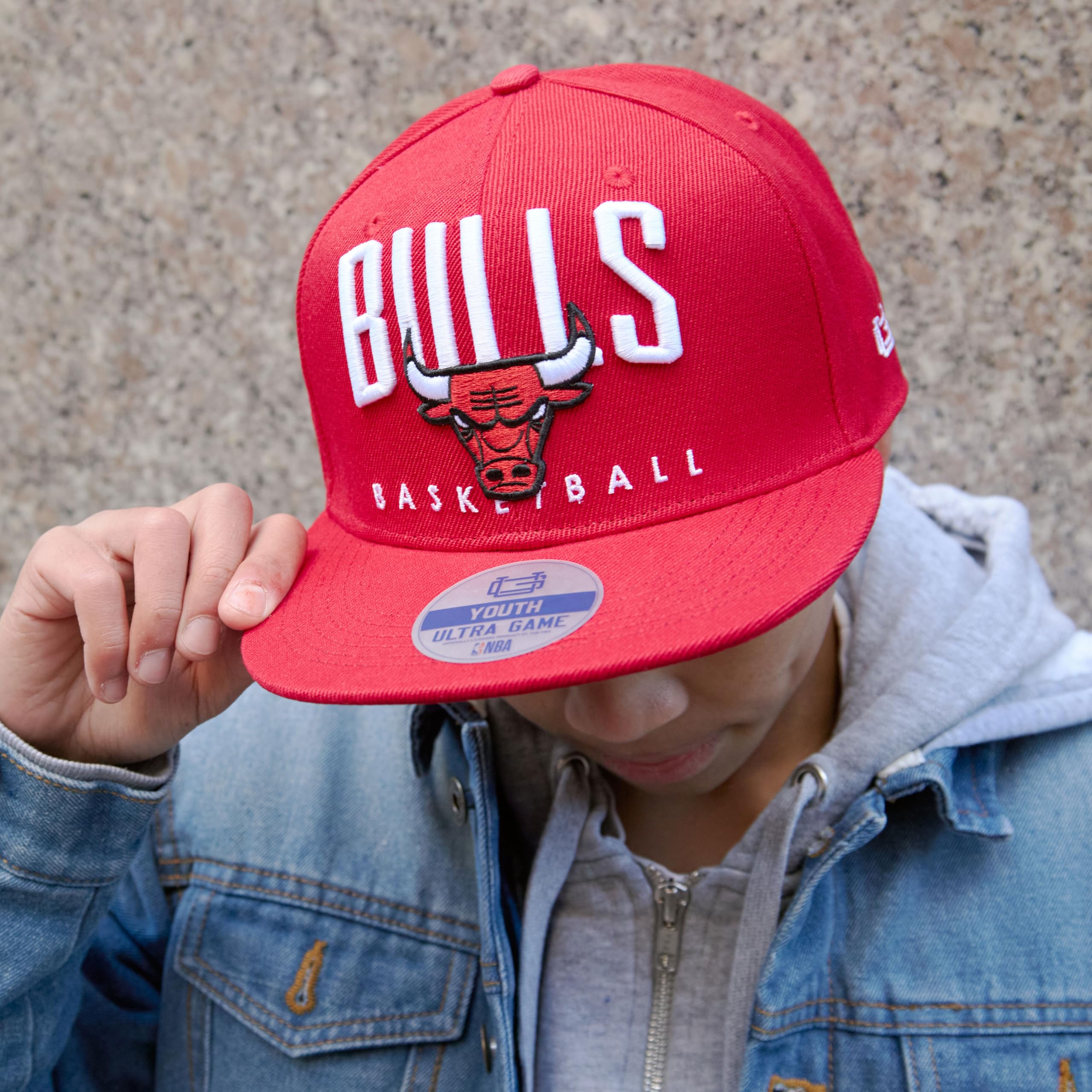Ultra Game Boy's NBA Official 8-20 Teamster Ultimate Baseball Cap Hat - Image 5