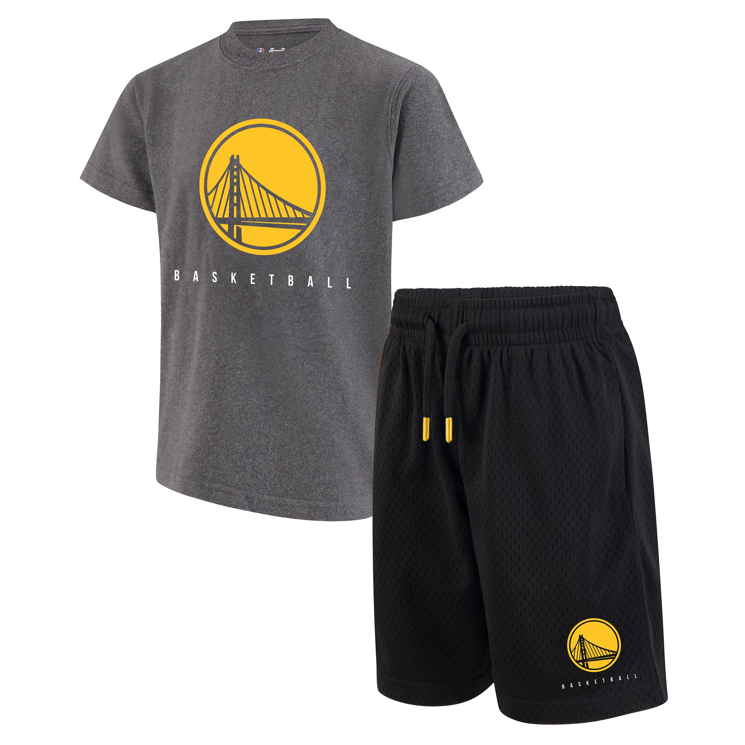 Ultra Game boys Nba Official Super Soft Game Time T-shirt & Shorts Set