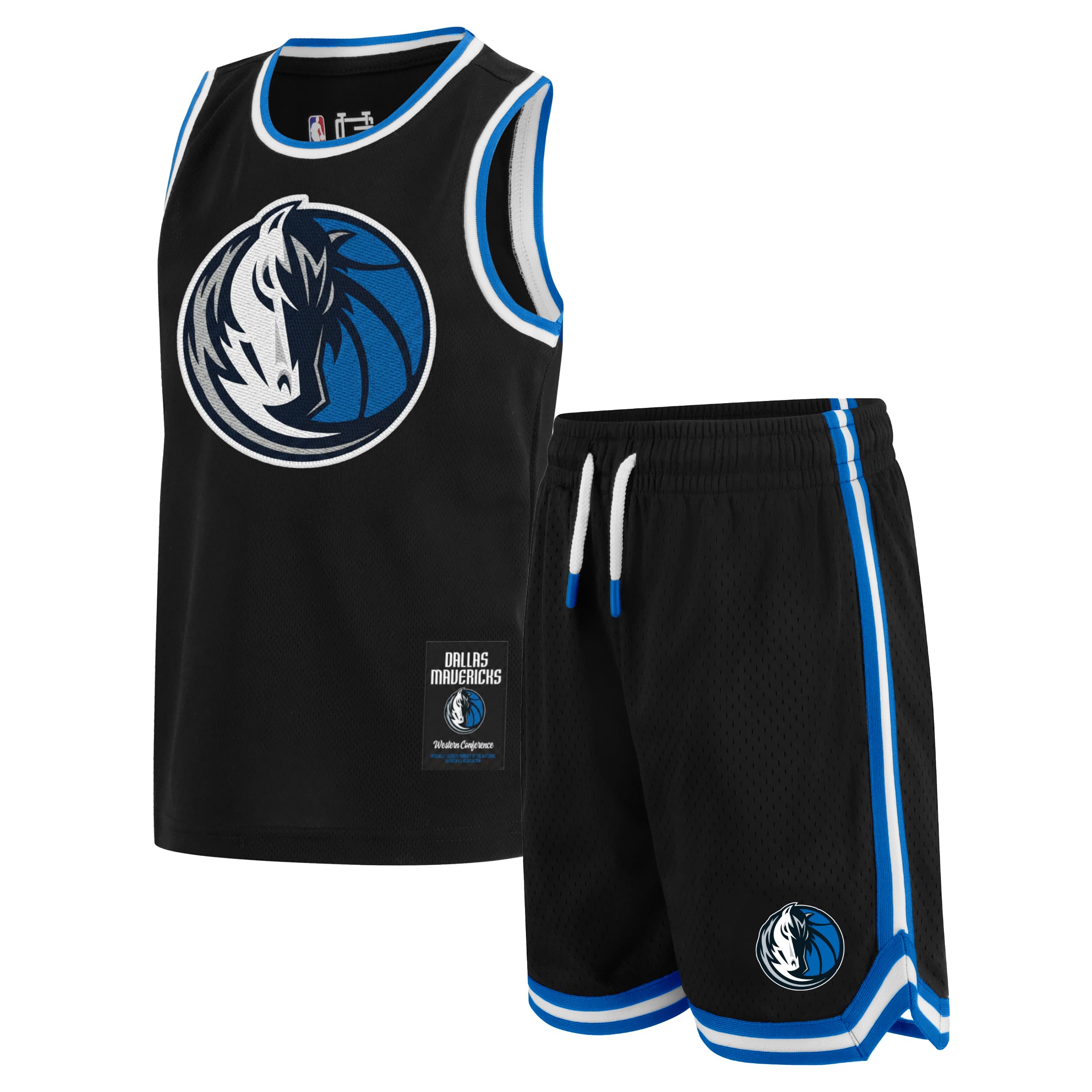 Ultra Game Boys NBA Official Super Soft Tank Top & Shorts 2-Piece Set
