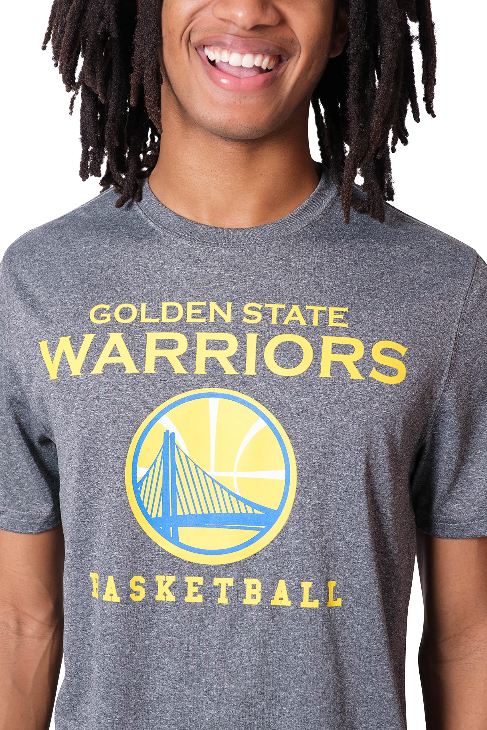 Ultra Game Men's NBA Official Arched Plexi Short Sleeve Tee Shirt - Image 5