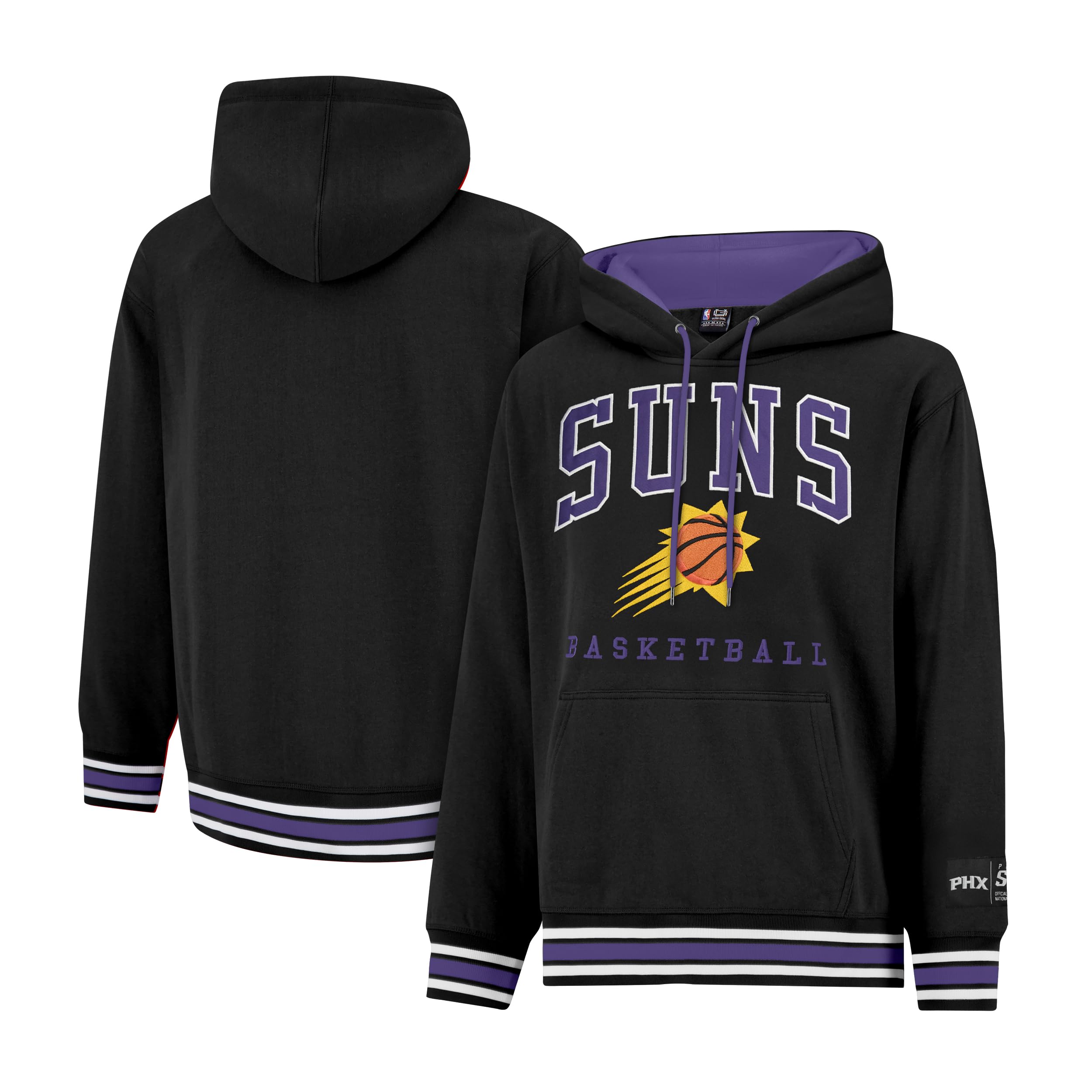 Ultra Game Men's NBA Official Premium Quality MVP Hoodie Sweatshirt - Image 2