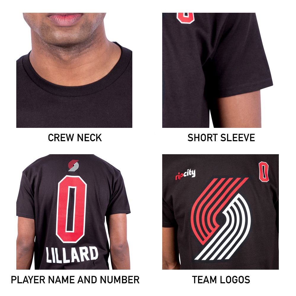 Ultra Game Men's NBA Official Short Sleeve Tee Shirt - Image 5
