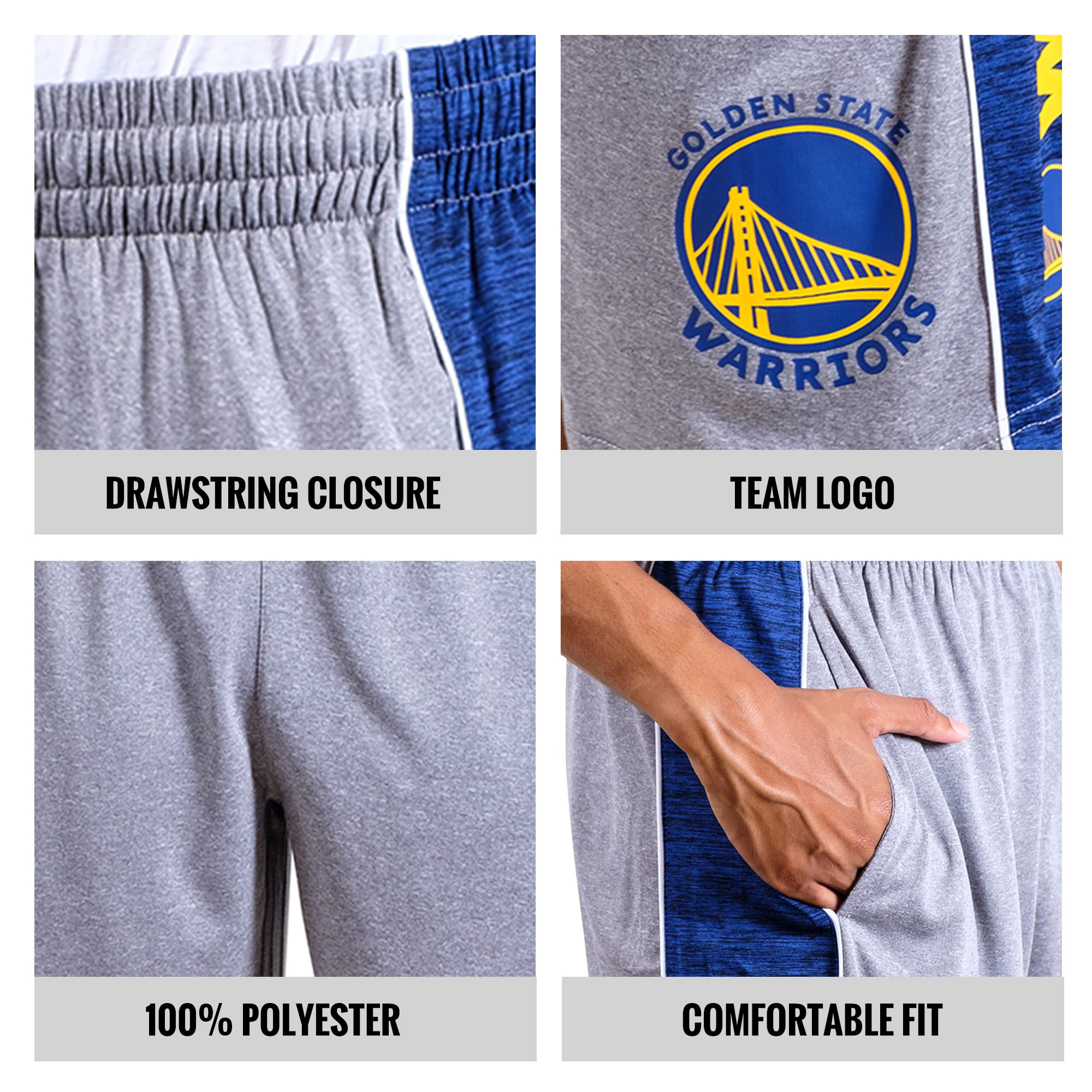 Ultra Game Men’s NBA Official Soft Air Mesh Teamster Basketball Shorts - Classic Fit - Image 5