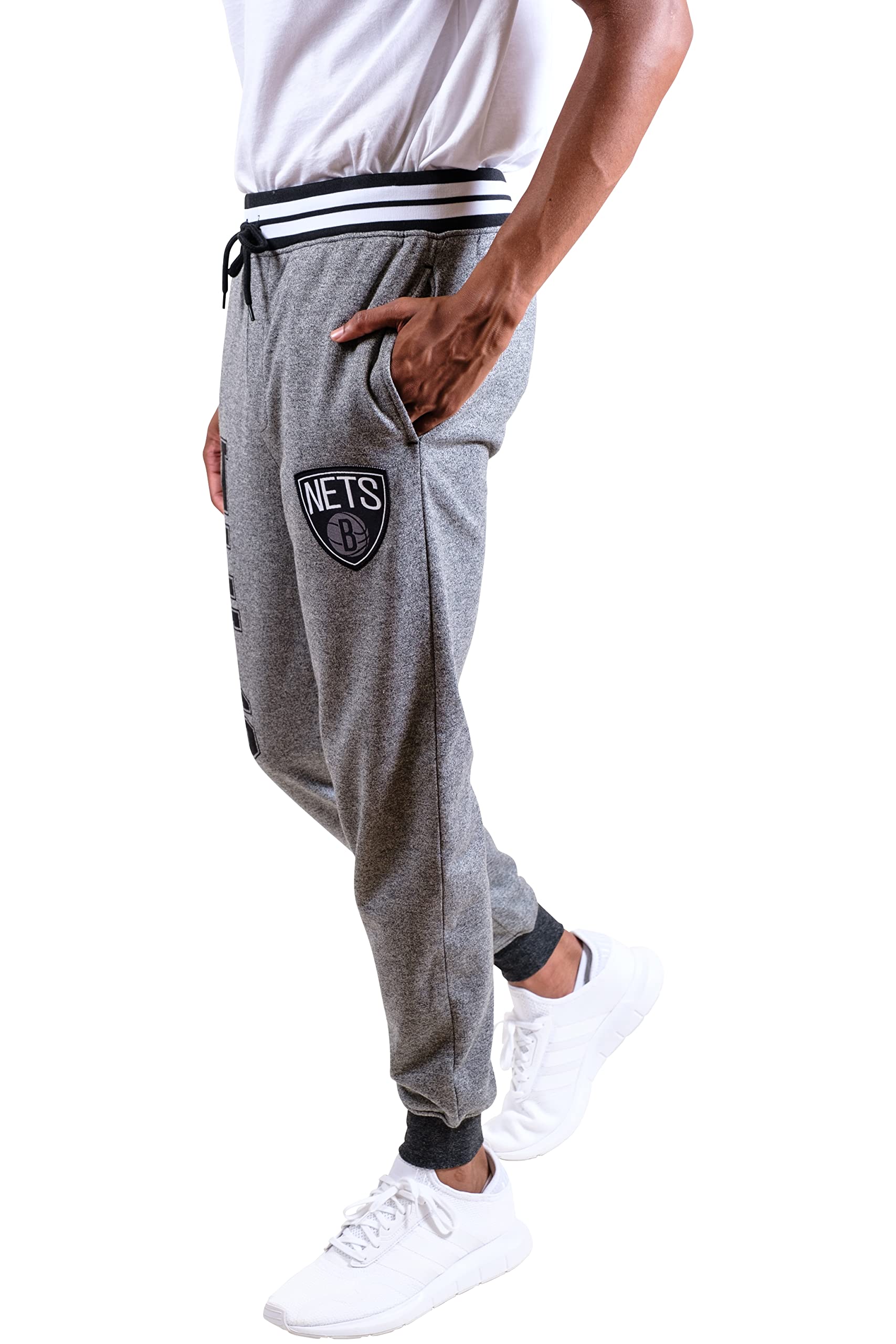 Ultra Game Men's NBA Official Soft Fleece Active Jogger Sweatpants - Image 4