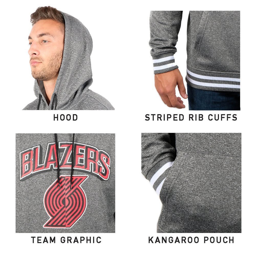 Ultra Game Men's NBA Official Soft Fleece Hoodie Sweatshirt - Image 6