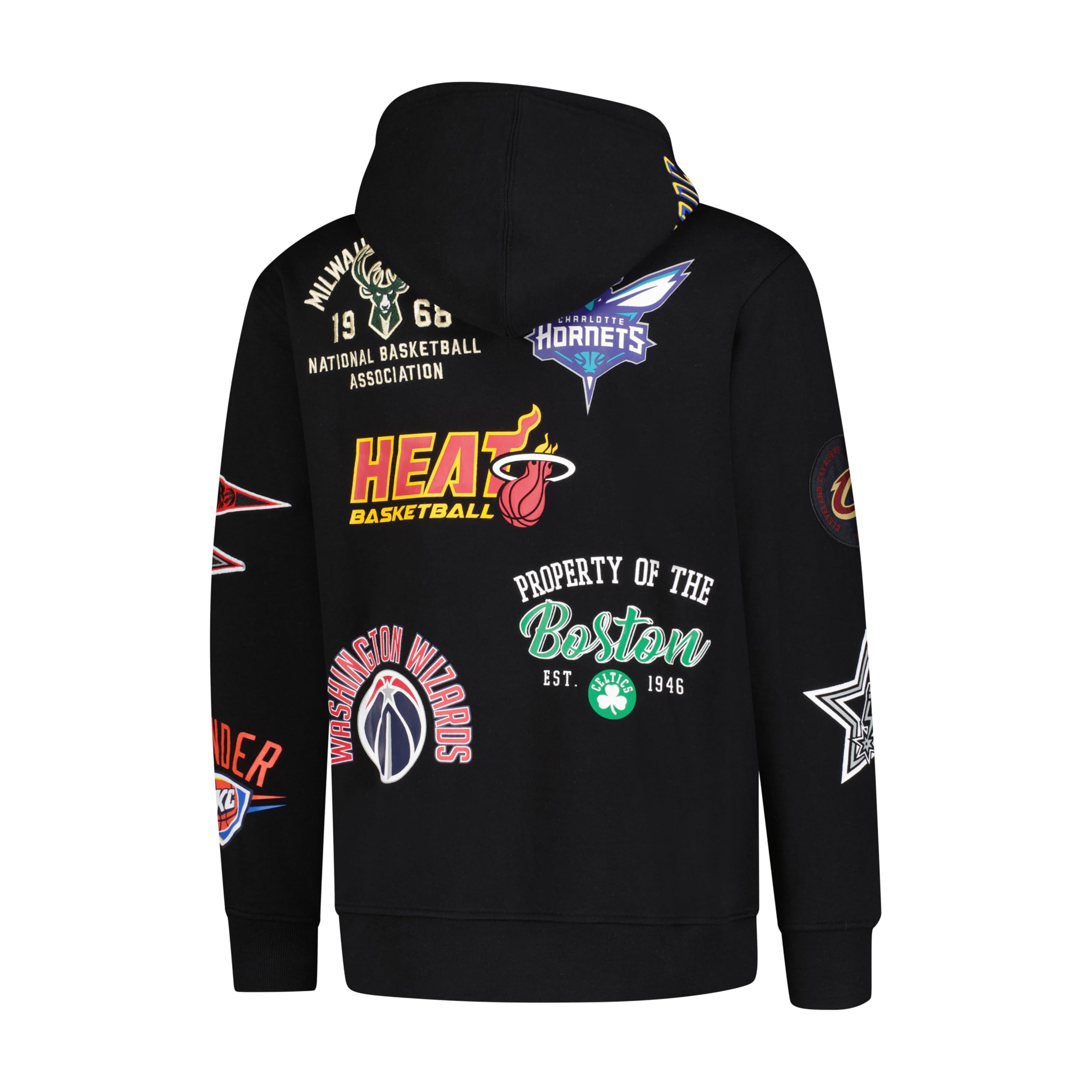 Ultra Game Men’s NBA Official Soft Fleece Multi Team Hoodie Sweatshirt - Image 3