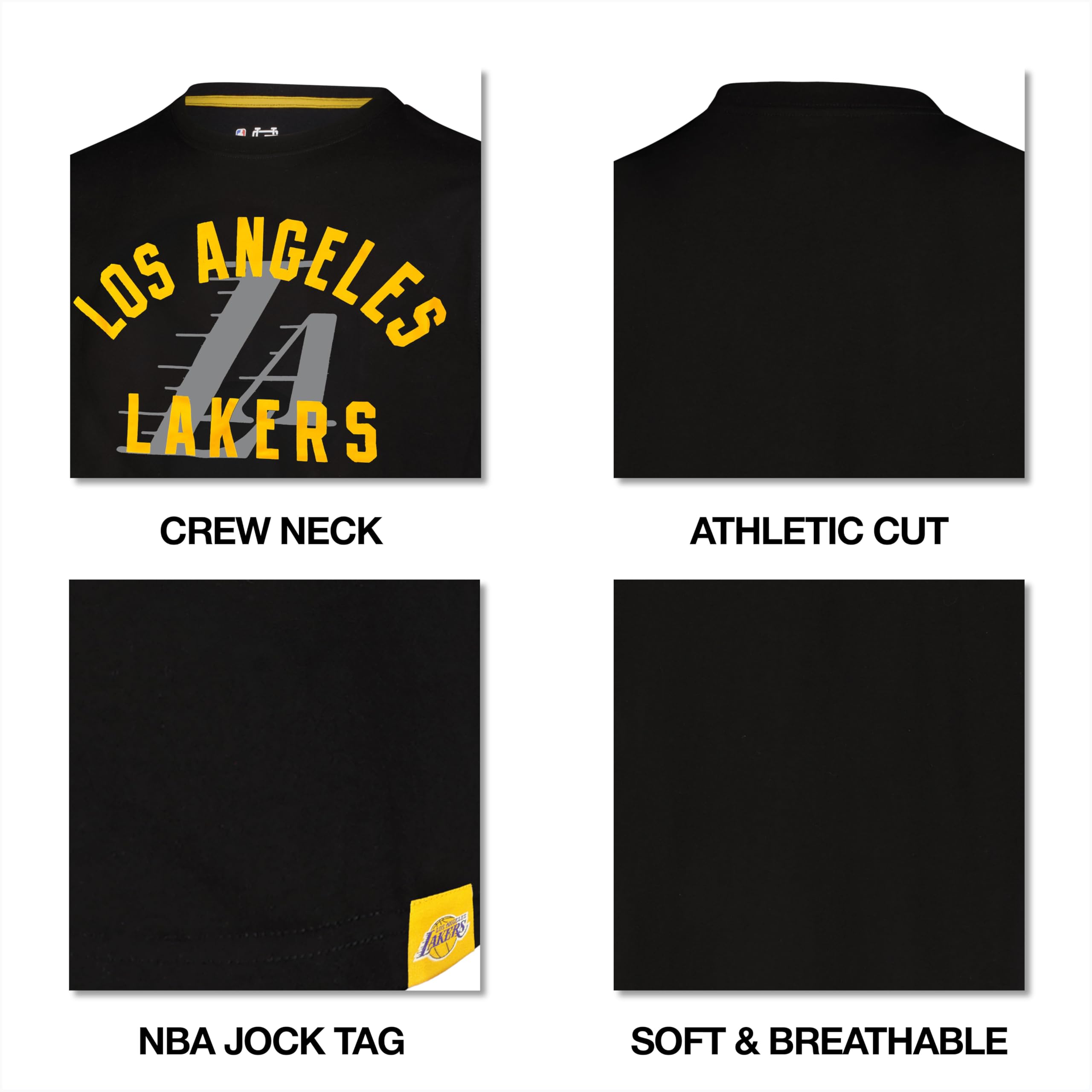 Ultra Game Men's NBA Official Super Soft Game Day T-Shirt - Image 5
