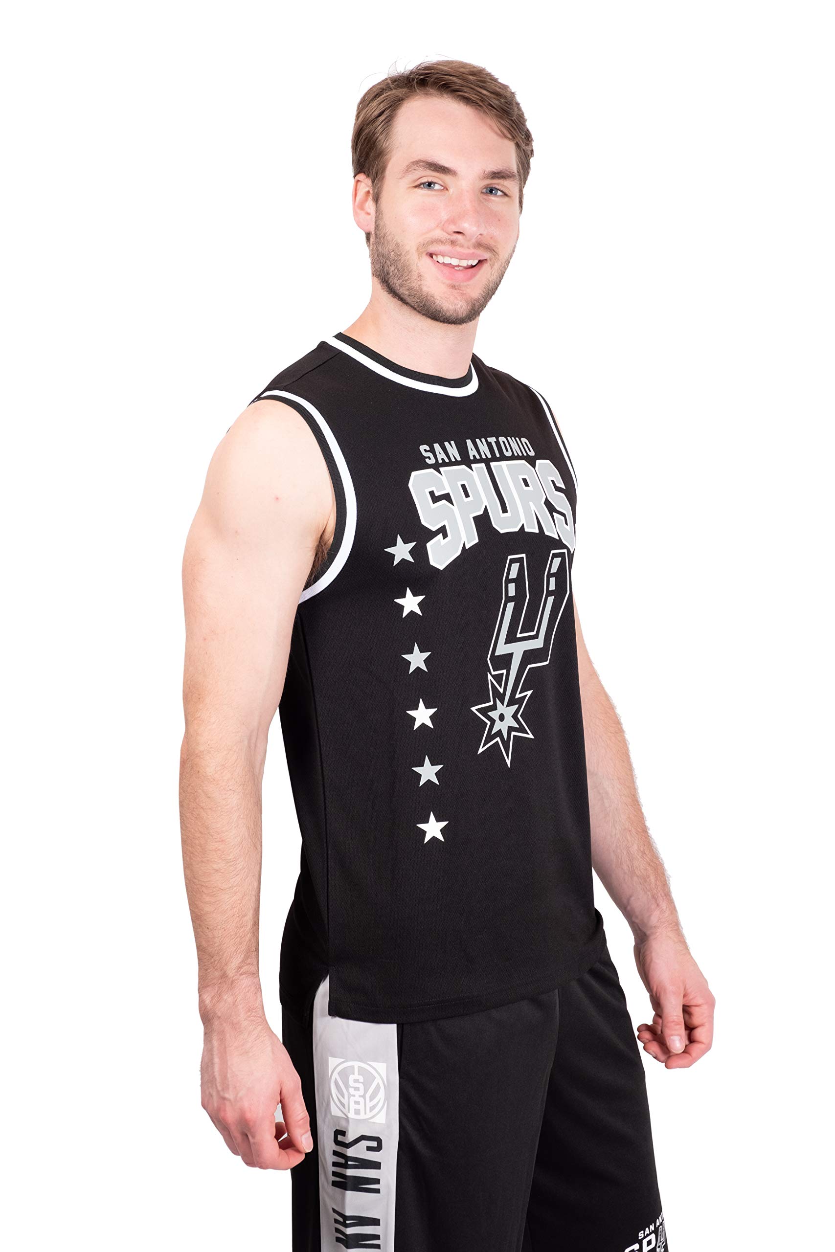 Ultra Game Men's NBA Official Super Soft Sleeveless Tank Top Muscle T-Shirt - Image 3