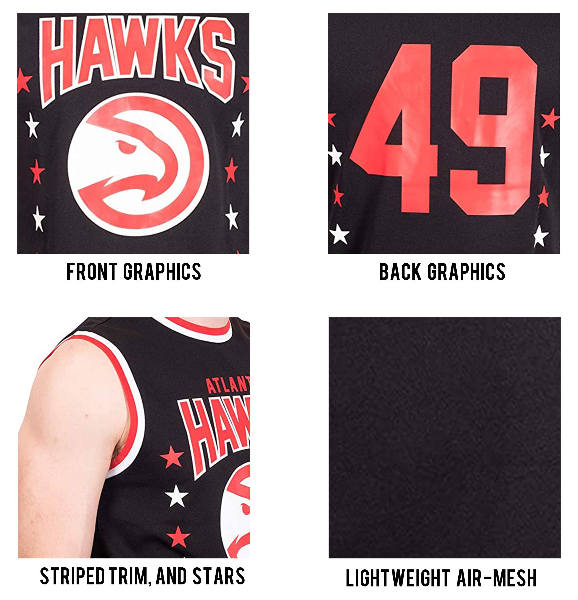 Ultra Game Men's NBA Official Super Soft Sleeveless Tank Top Muscle T-Shirt - Image 5
