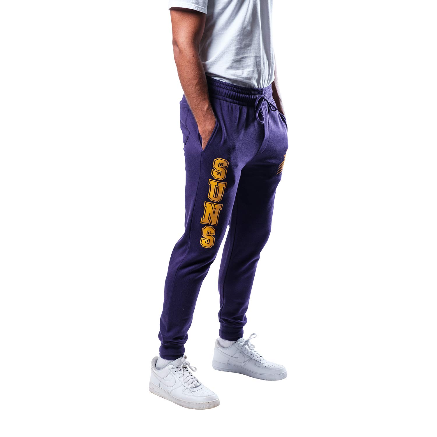 Ultra Game Men's NBA Official Super Soft Team Jogger Sweatpants - Image 2