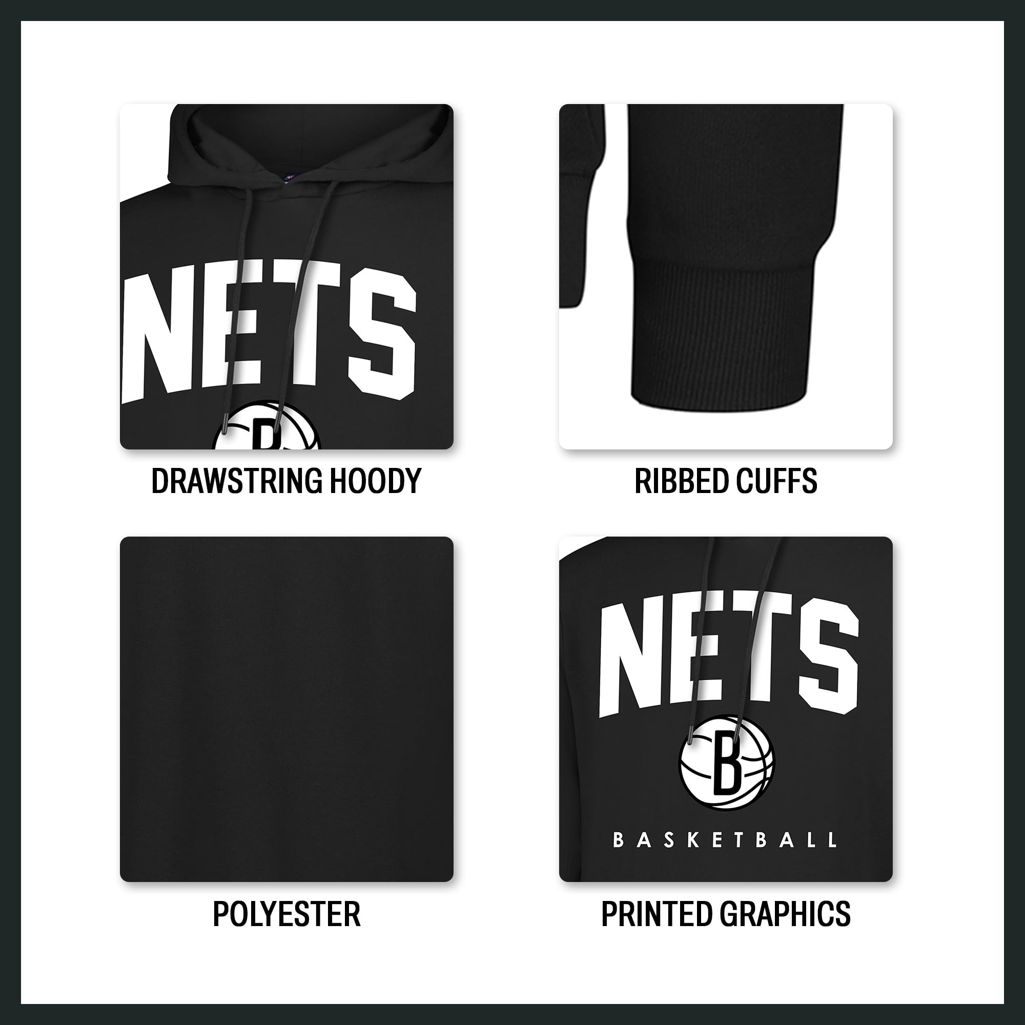 Ultra Game boys Nba Super Soft Teamster Hoodie Sweatshirt - Image 5