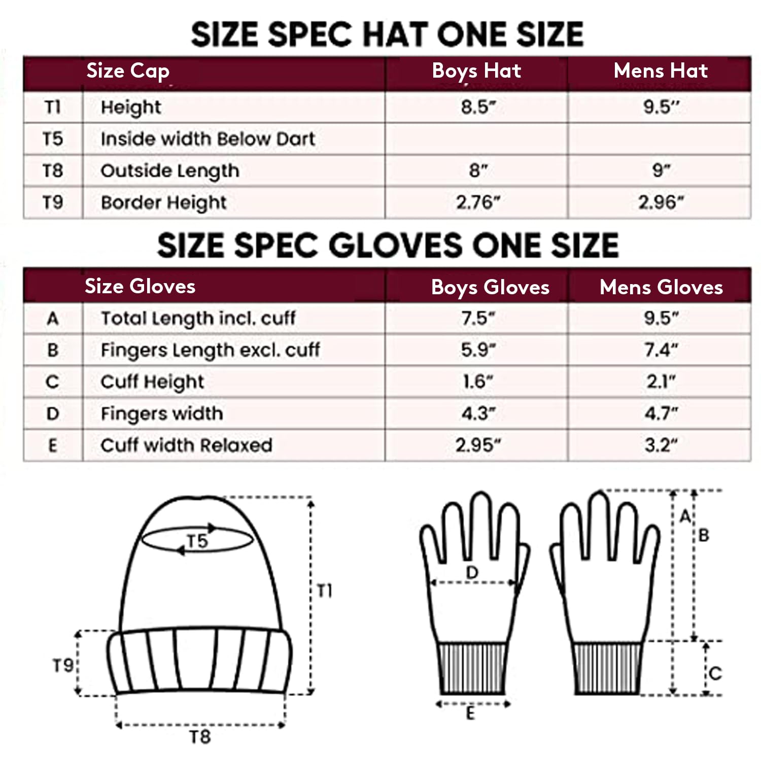 Ultra Game Youth NBA Official Super Soft Winter Beanie Knit Hat with Extra Warm Touch Screen Gloves - Image 7