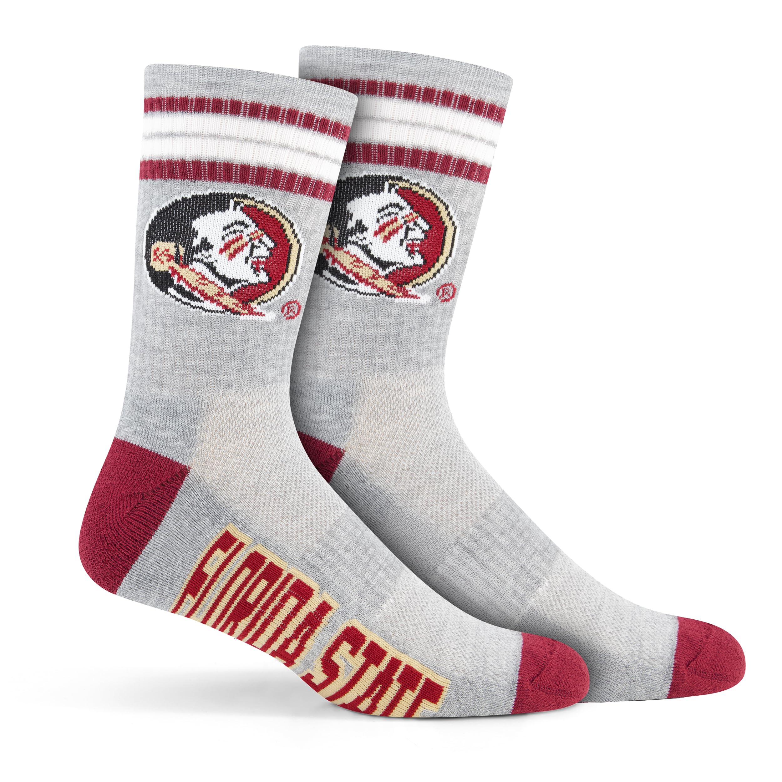 Ultra Game NCAA boys Ncaa Official Athletic Cushioned Secure Fit Team Crew Socks - Image 3