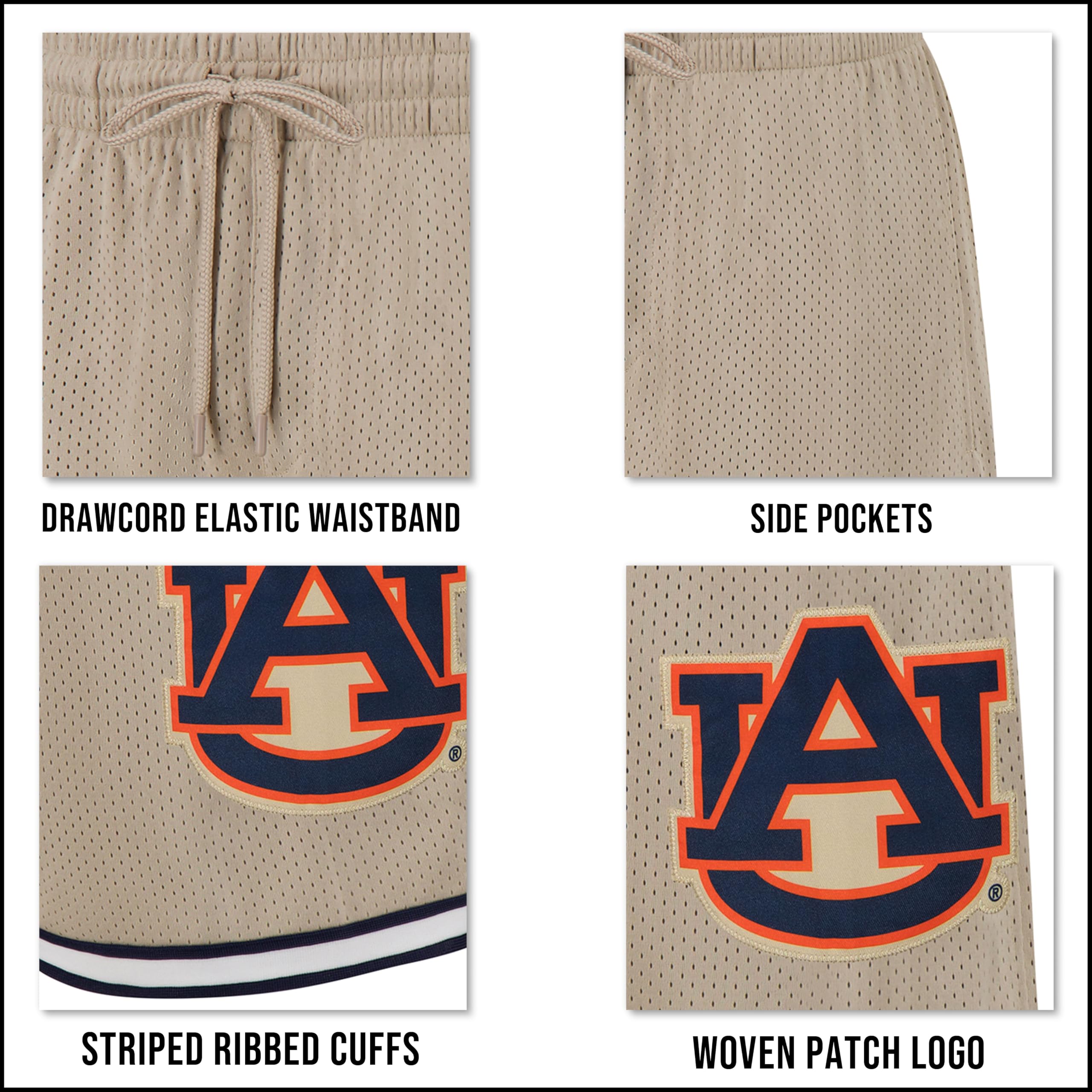 Ultra Game Men's NCAA Official Showtime Basketball Training Shorts - Classic Fit - Image 5