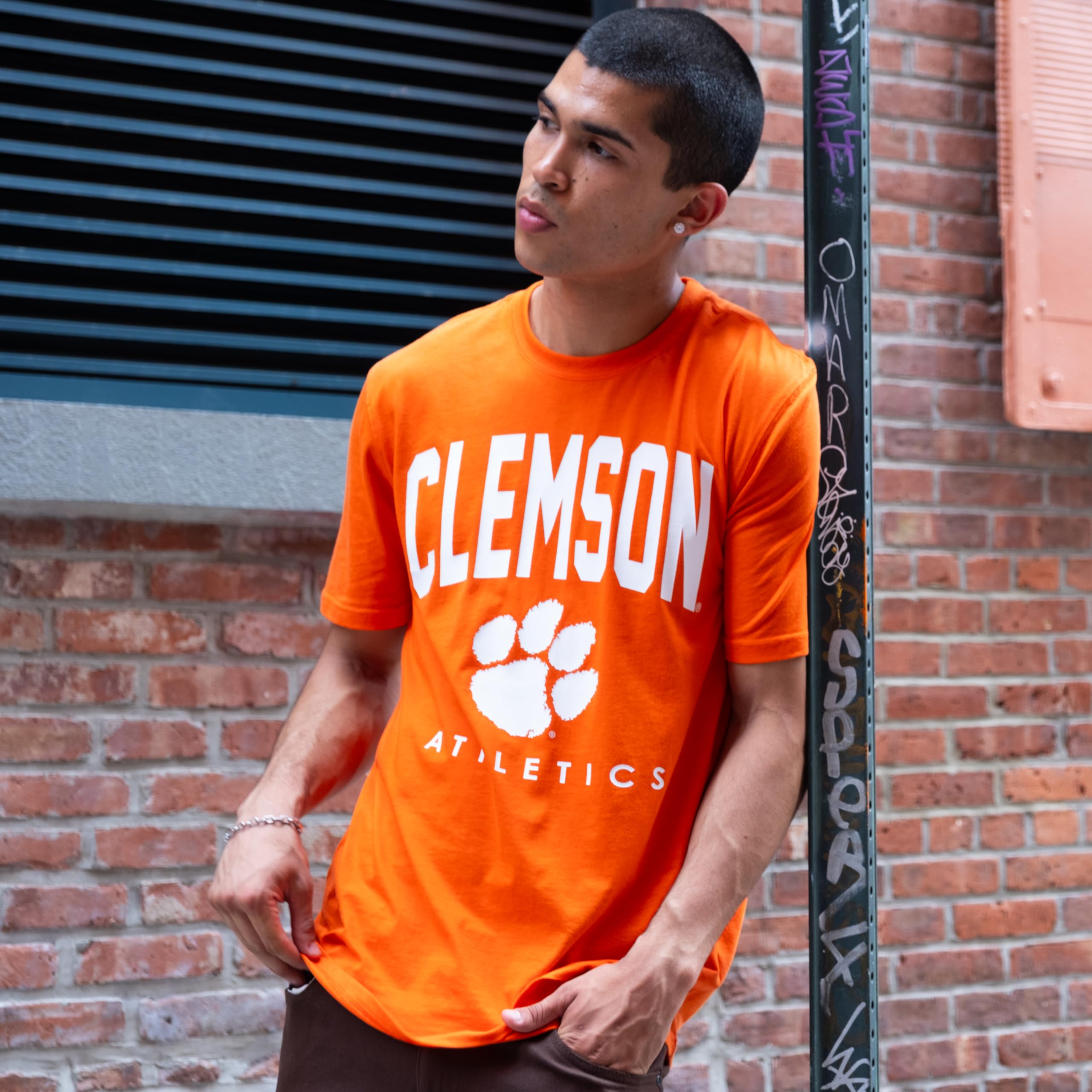 Ultra Game Men's NCAA Official Super Soft Game Time T-Shirt - Image 4