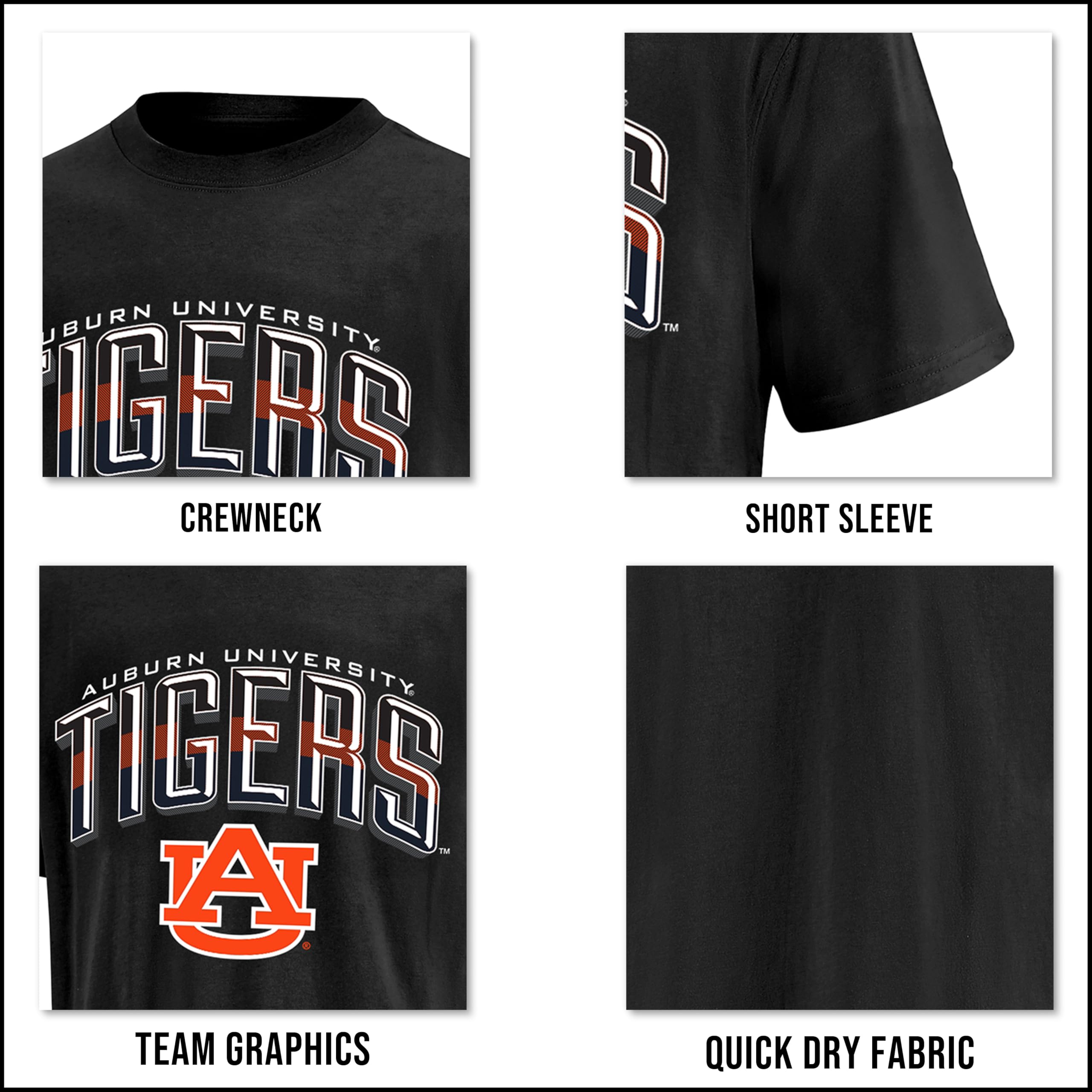 Ultra Game Men's NCAA Official Super Soft Supreme T-Shirt - Image 5