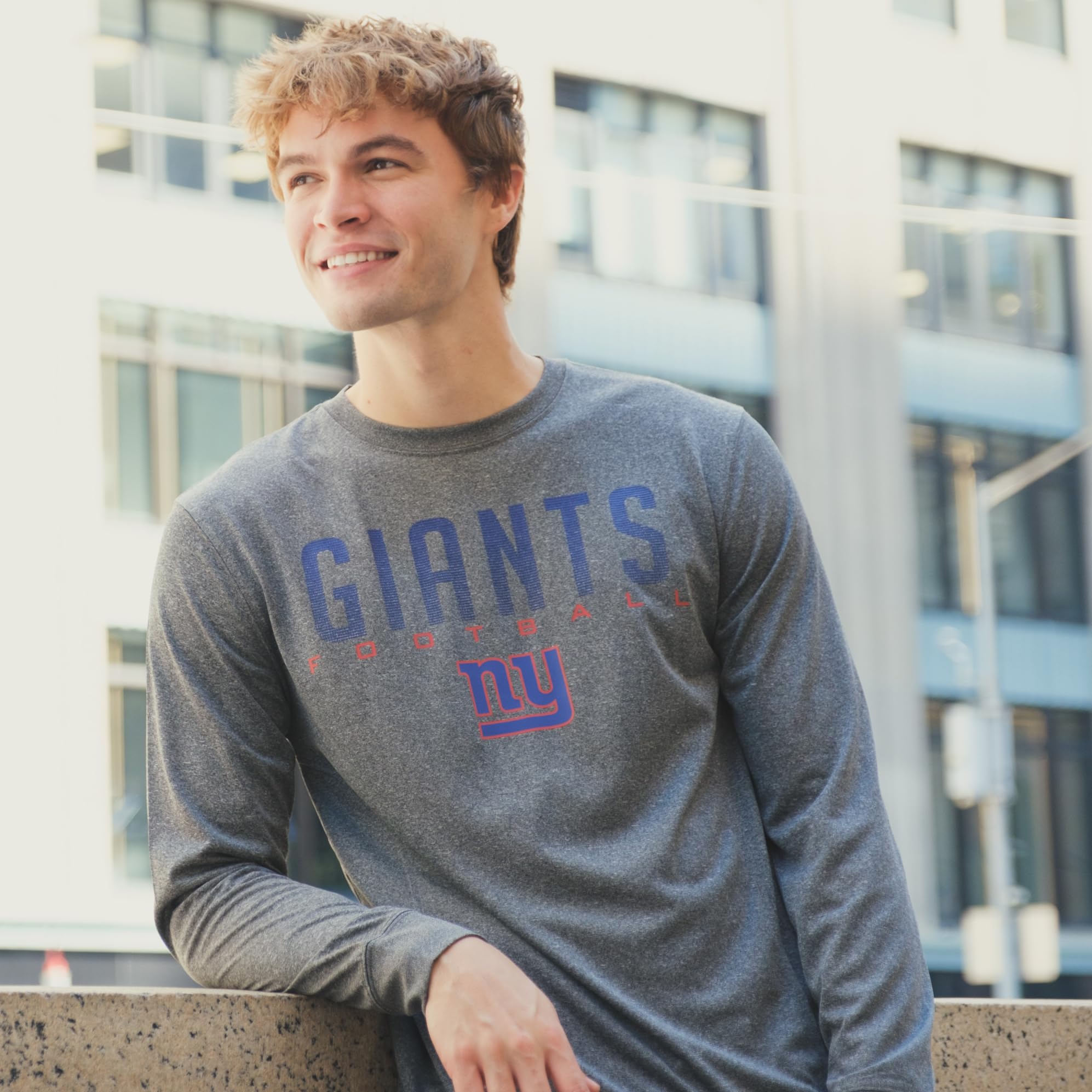 Ultra Game Men's NFL Official Game Day Long Sleeve T-Shirt - Image 4