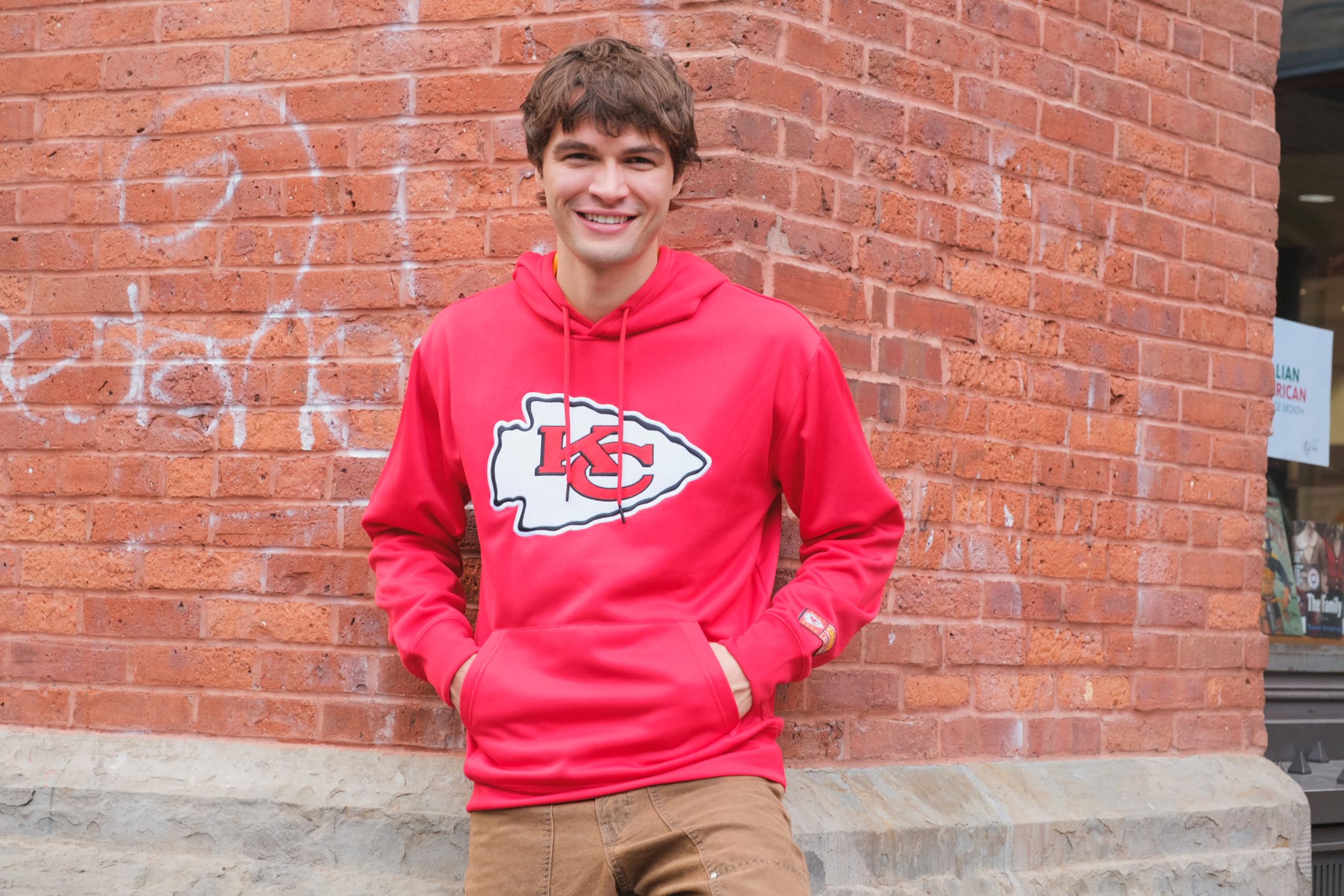 Ultra Game Men's NFL Official Supremely Soft Hoodie Sweatshirt - Image 4