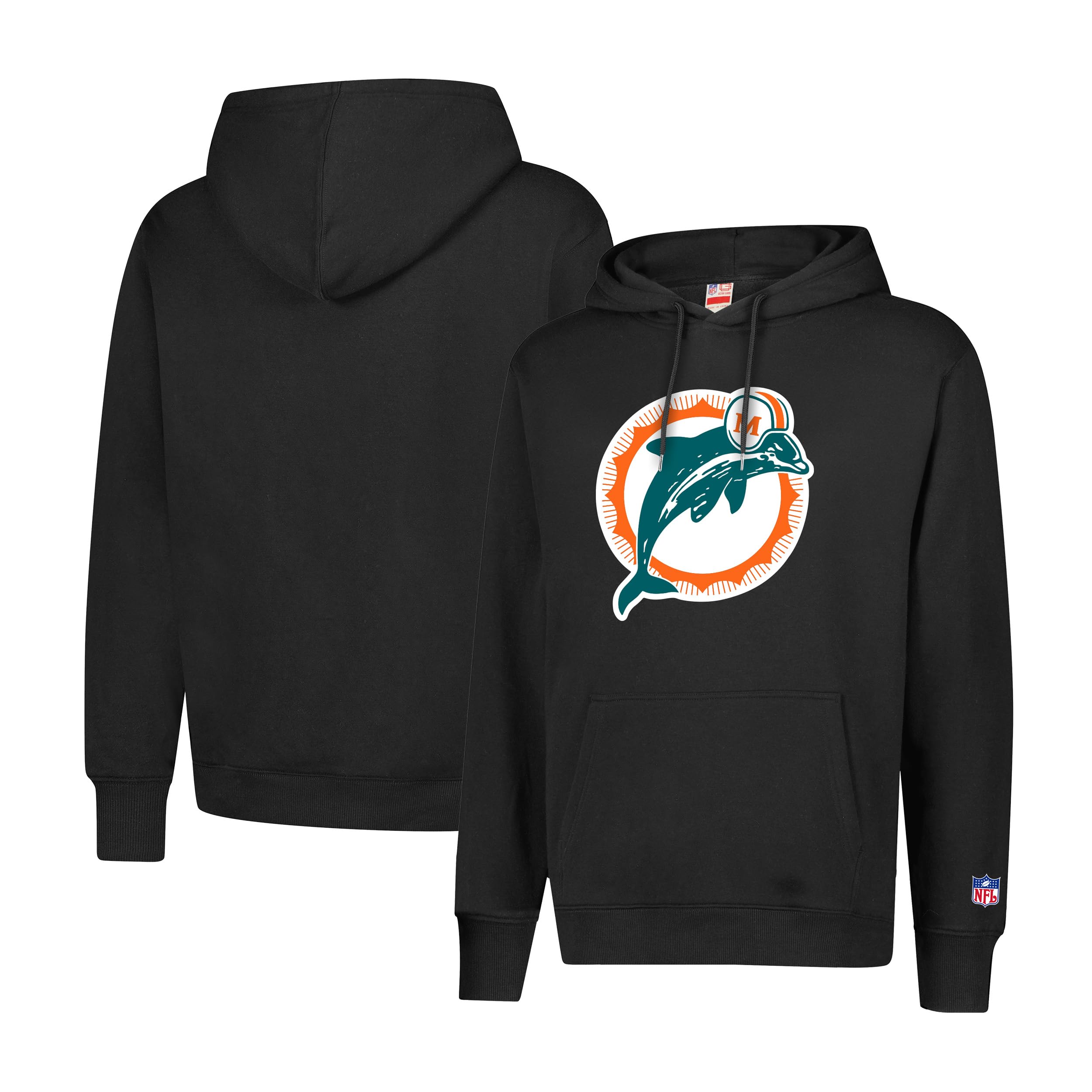 Ultra Game Mens NFL Official Super Soft Throwback Hoodie Sweatshirt - Image 2