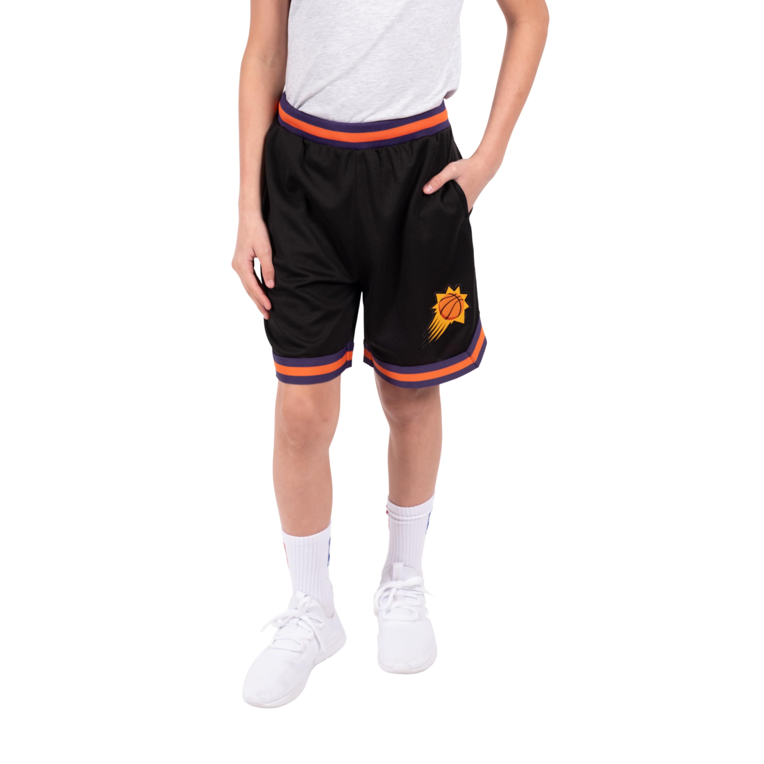 Ultra Game NBA Boys Active Knit Basketball Training Shorts - Image 3