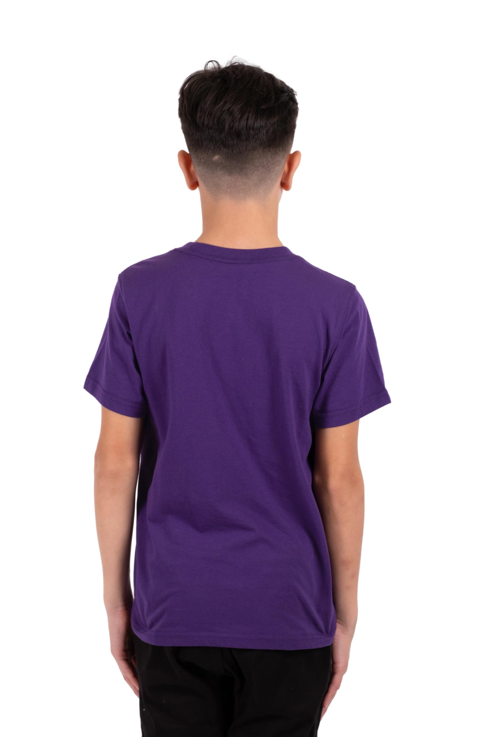 Ultra Game NBA Boys Arched Plexi Short Sleeve T-Shirt - Image 2