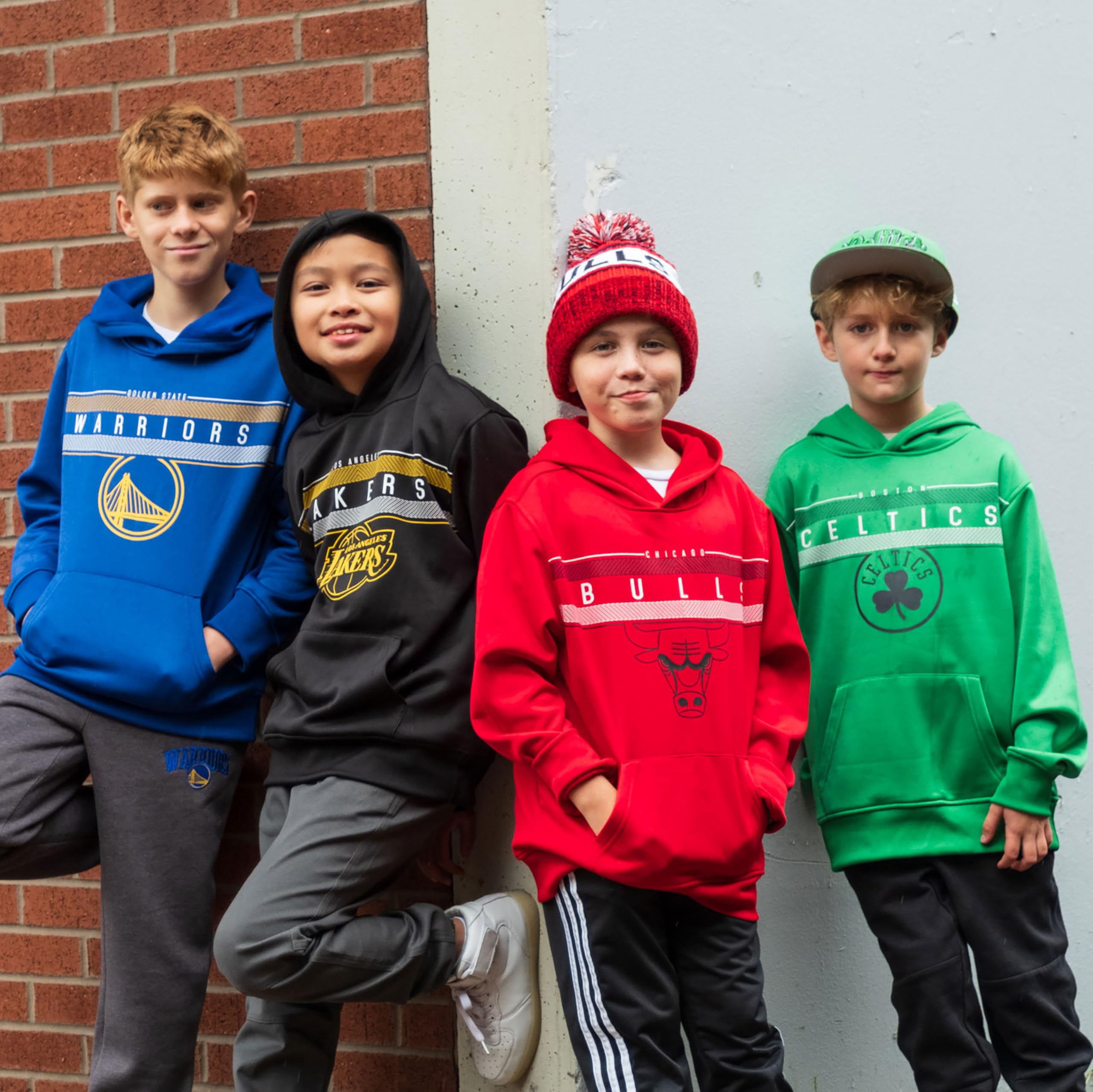 Ultra Game NBA boys Fleece Hoodie Pullover Sweatshirt - Image 4