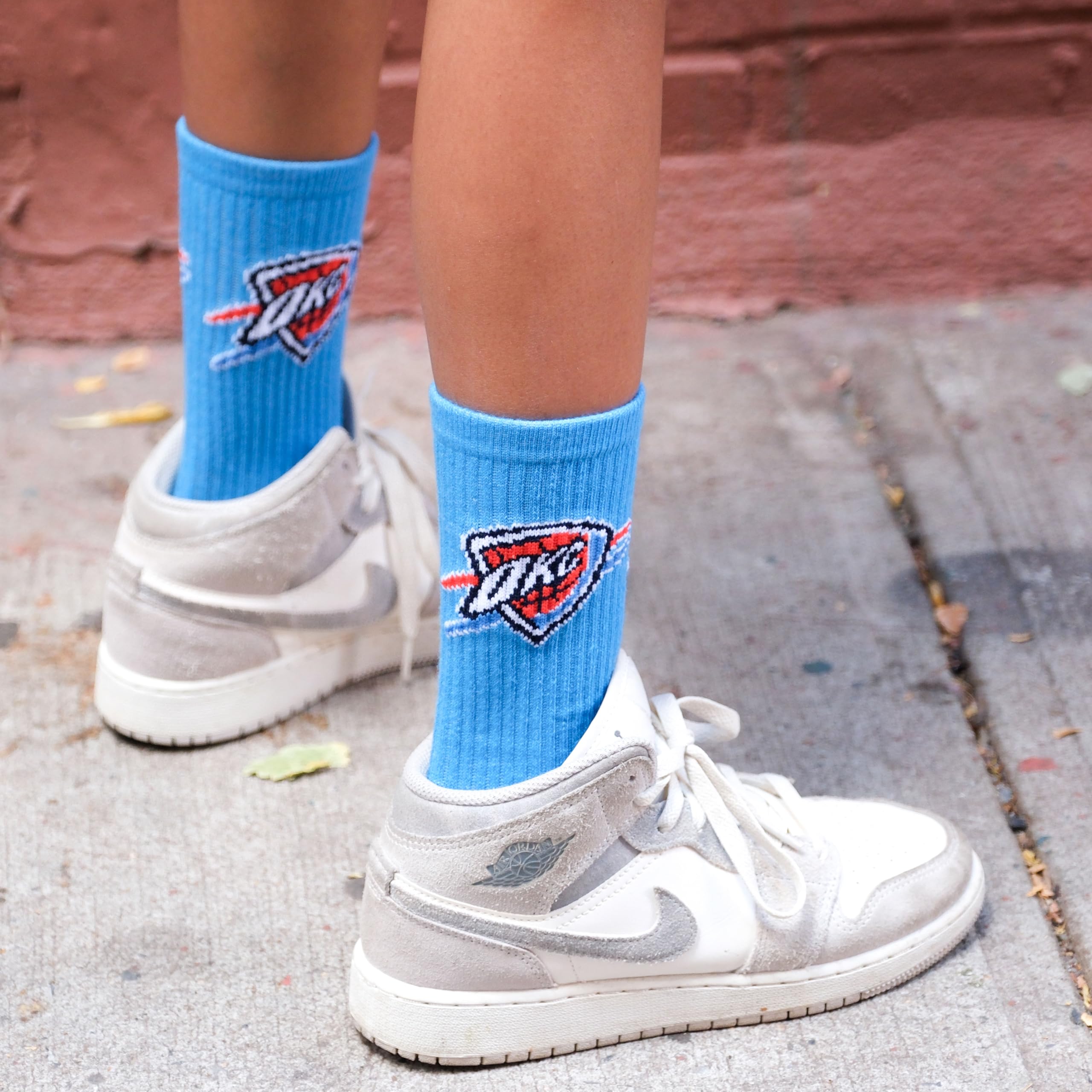 Ultra Game NBA boys Nba Official Athletic Cushioned Core Logo Team Crew Socks - 3 Pack - Image 5