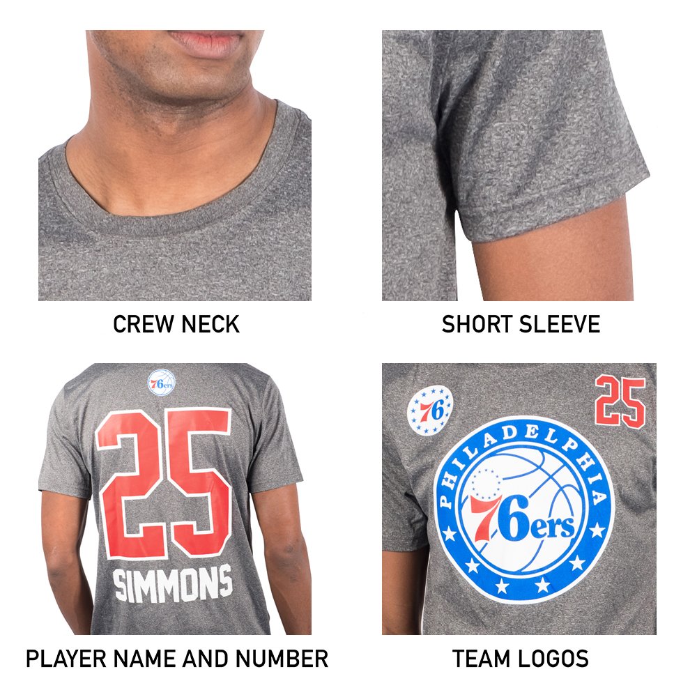 Ultra Game NBA Men's Short Sleeve T-Shirt - Image 3