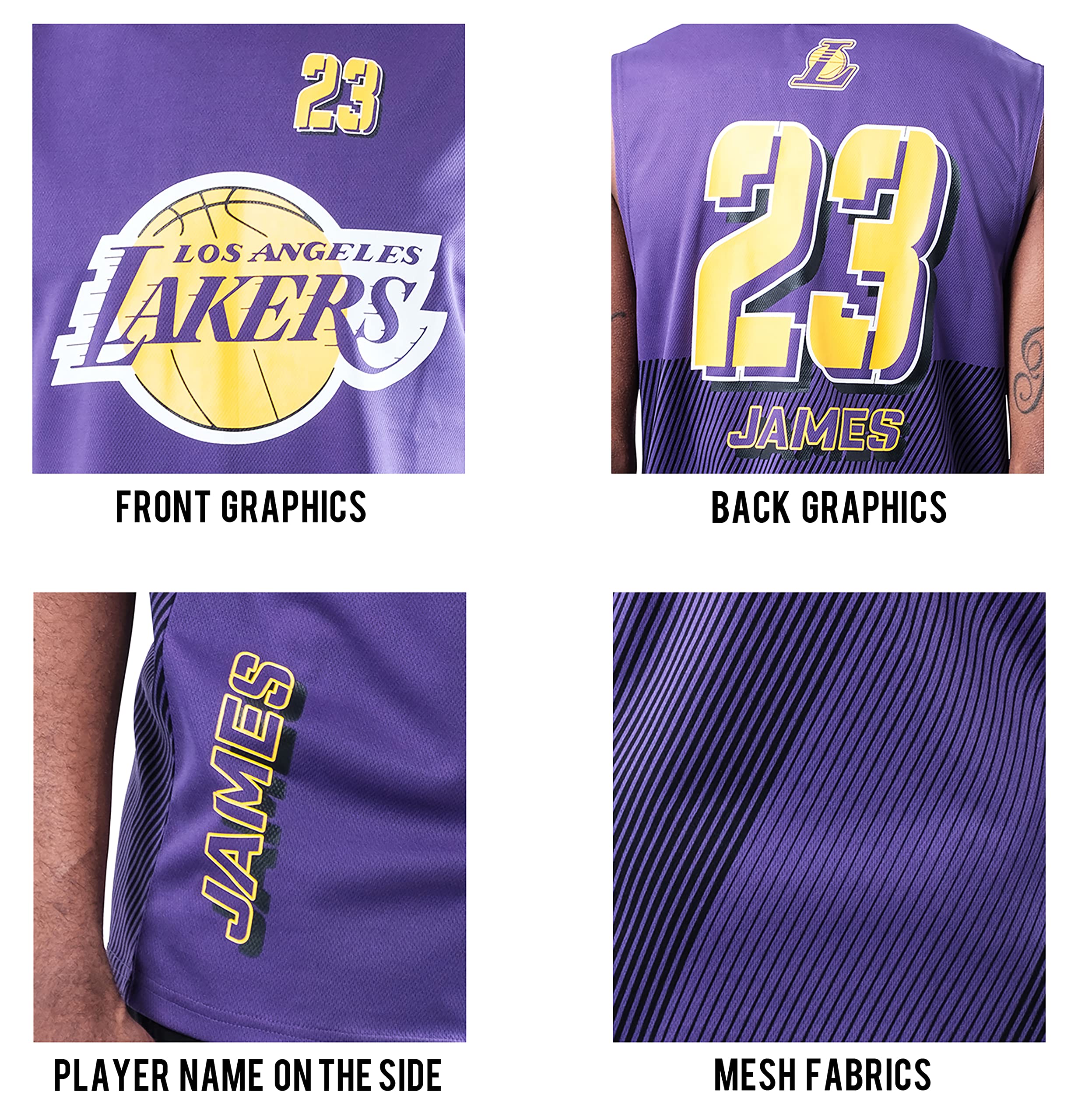 Ultra Game NBA mens Active Tank Top - Image 5
