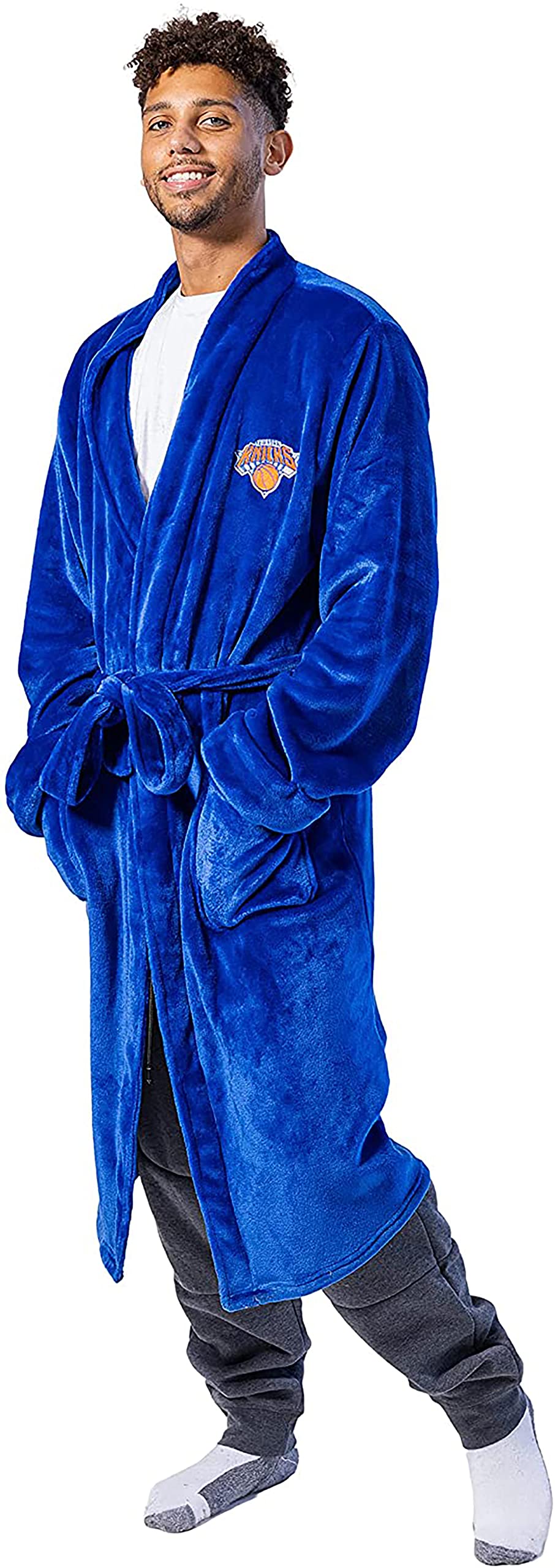 Ultra Game NBA mens Lounge Bath Robe - Image 3