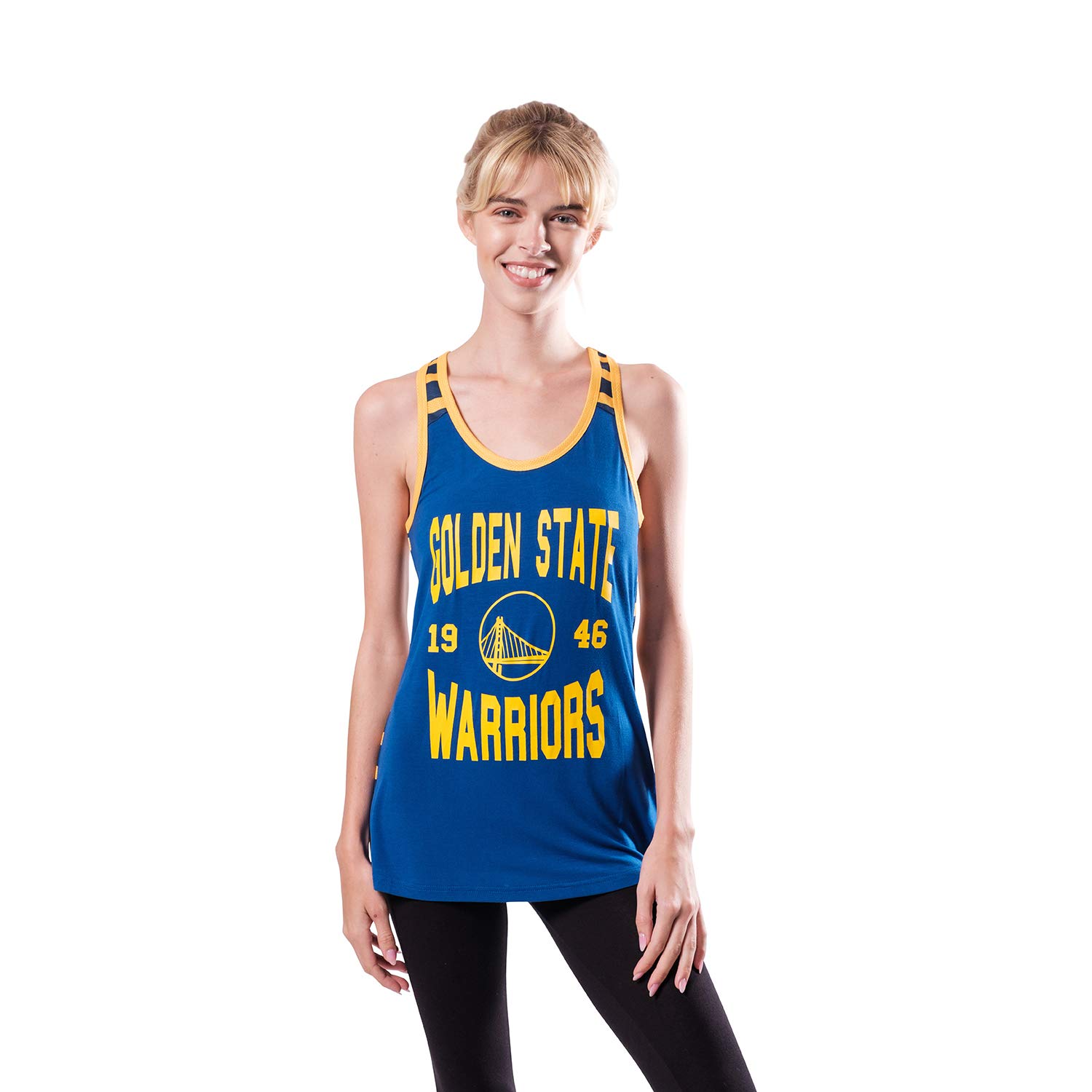 Ultra Game NBA Womens Super-Soft Mesh Jersey Racerback Tank Top for Women