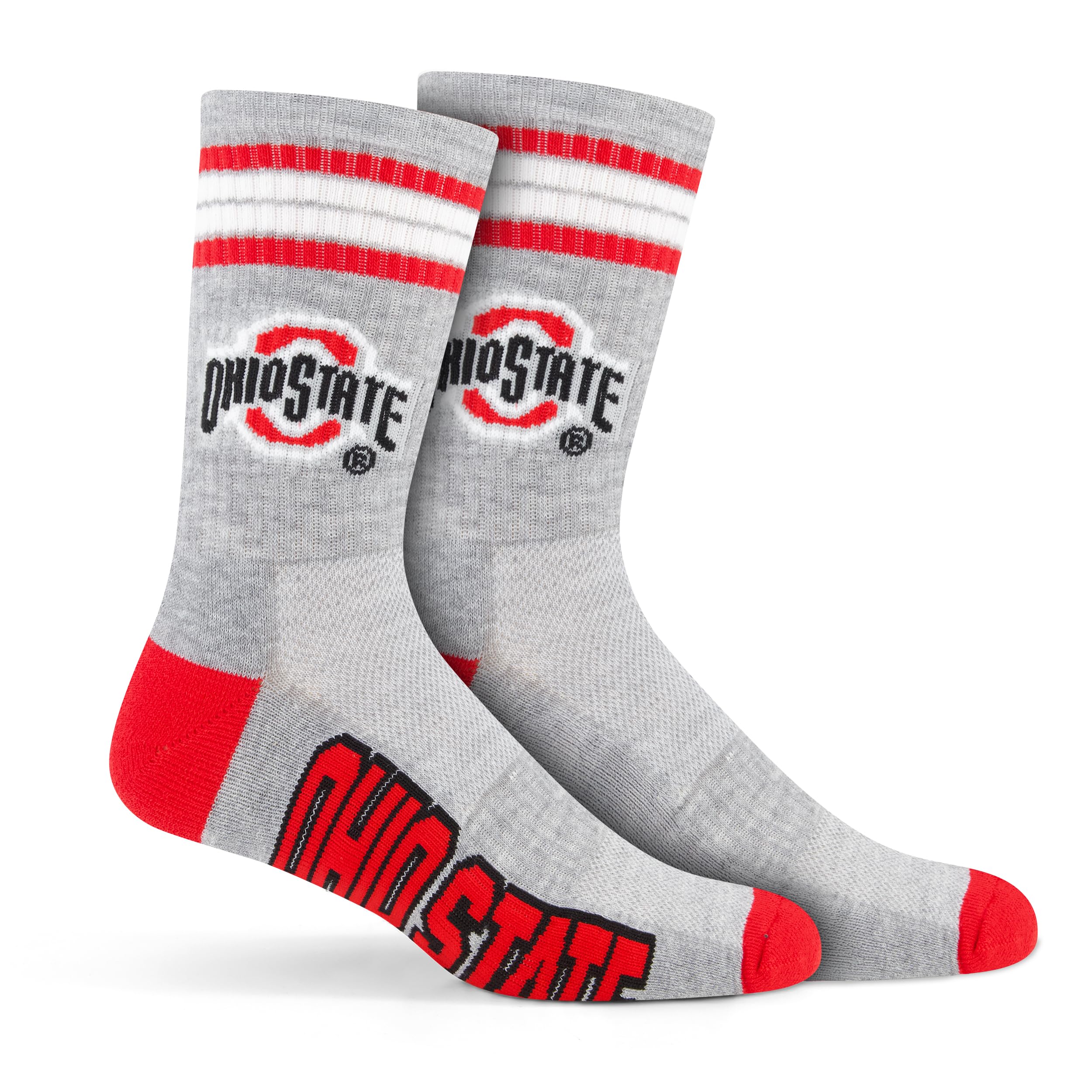 Ultra Game NCAA boys Ncaa Official Athletic Cushioned Secure Fit Team Crew Socks - Image 3