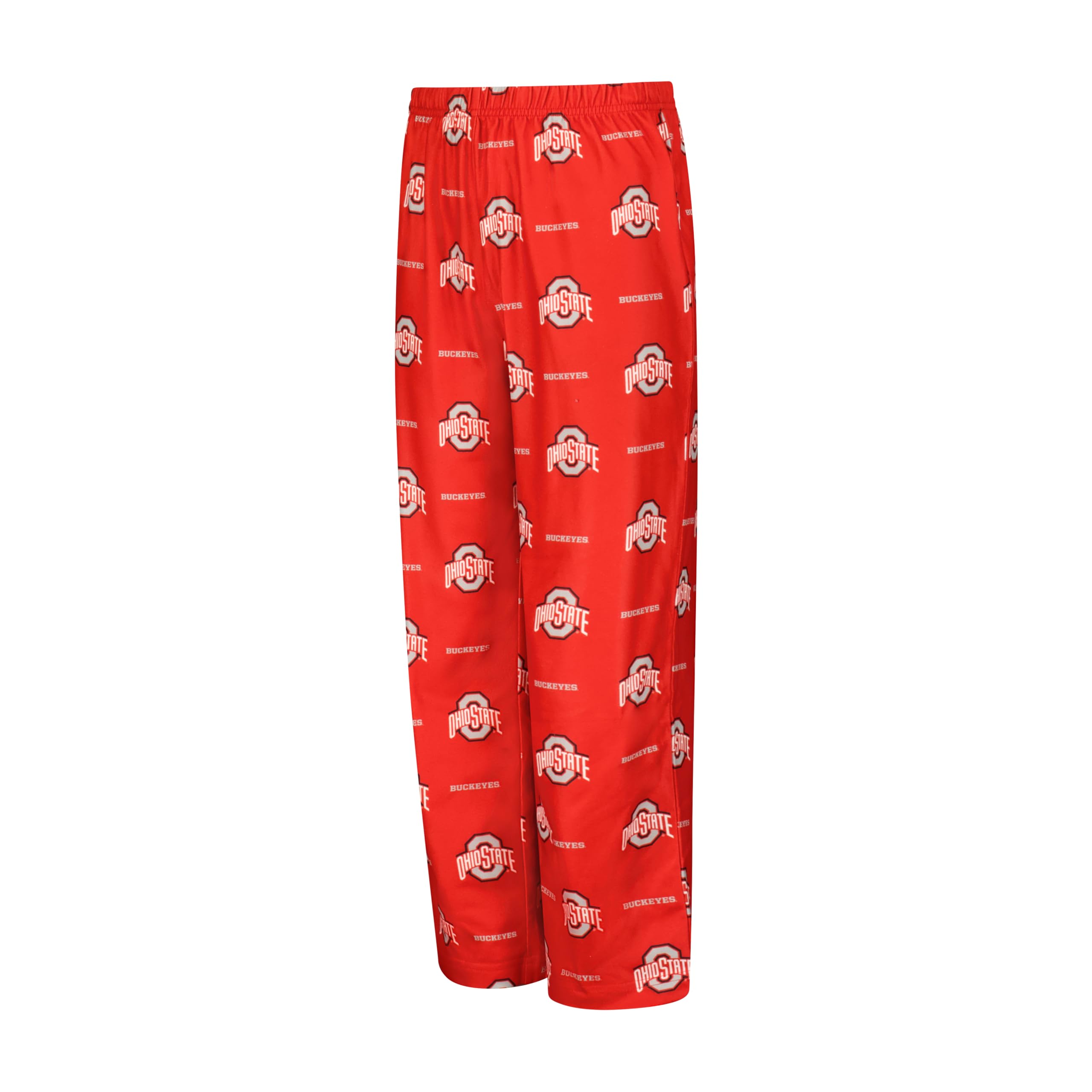 Ultra Game NCAA boys Ncaa Official Sleepwear Soft Shirt & Flannel Loungewear Pajama Set - Image 3
