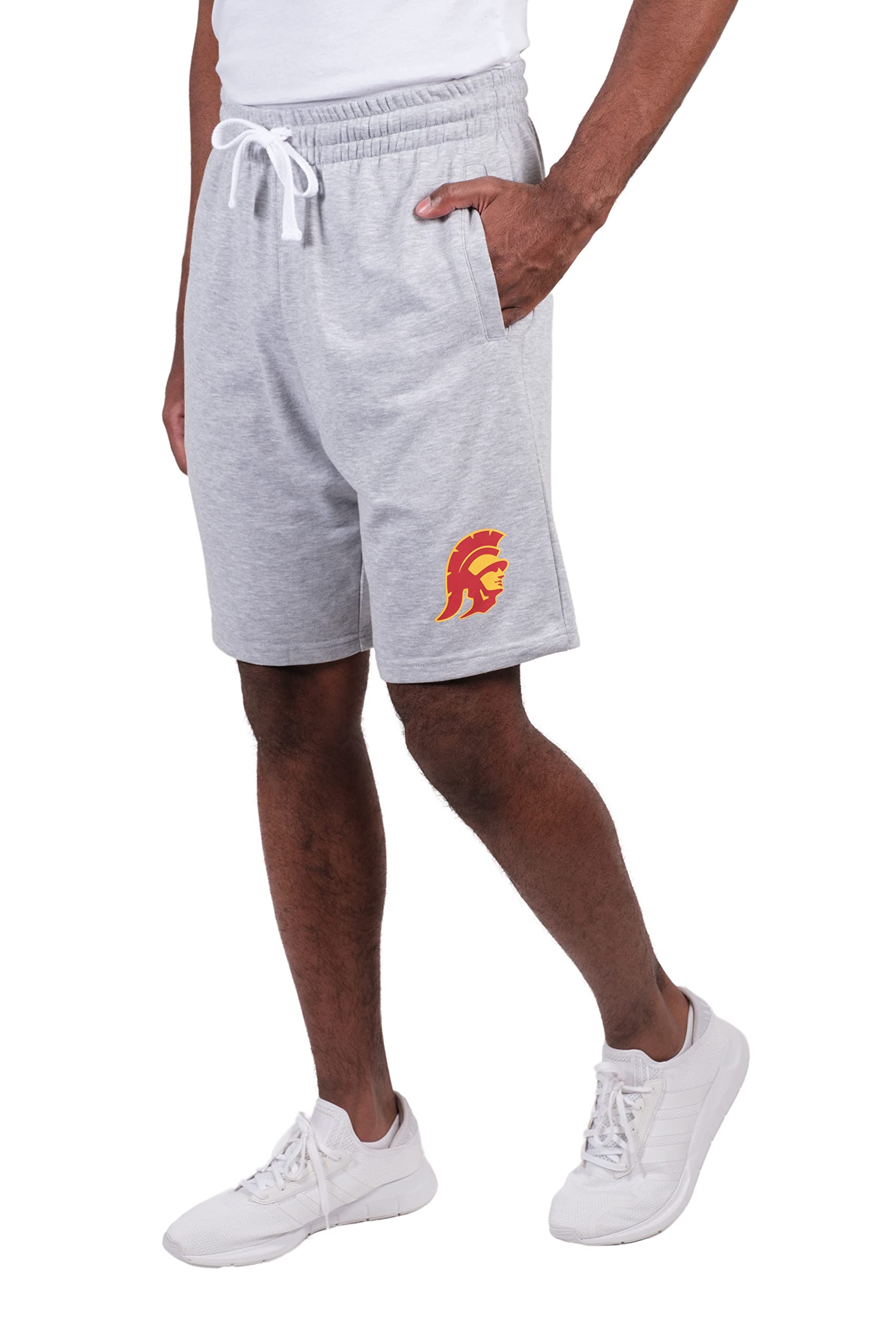 Ultra Game NCAA Mens NCAA Official French Terry Shorts - Image 3