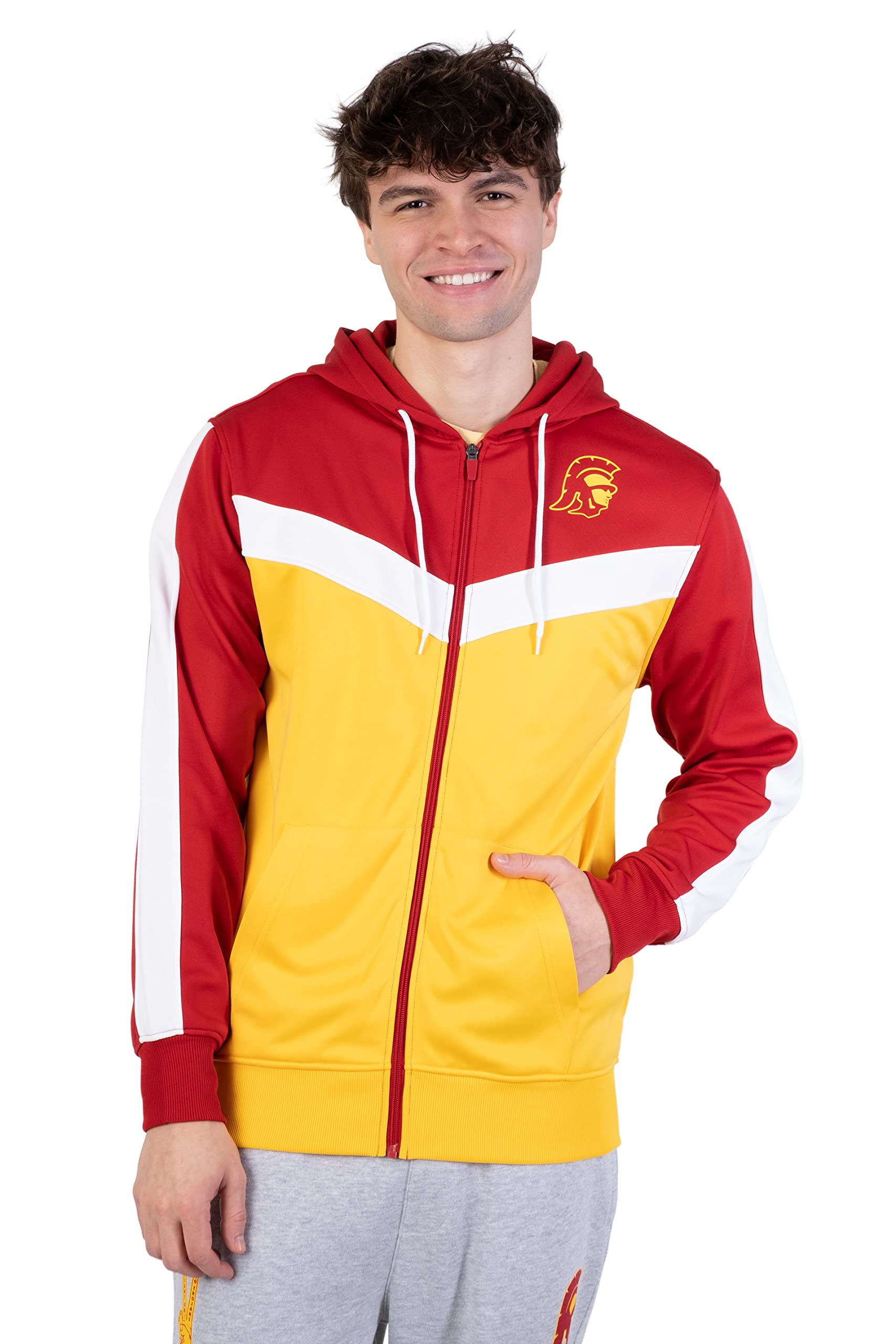 Ultra Game NCAA mens Ncaa Official Full-zip Hooded Sweatshirt